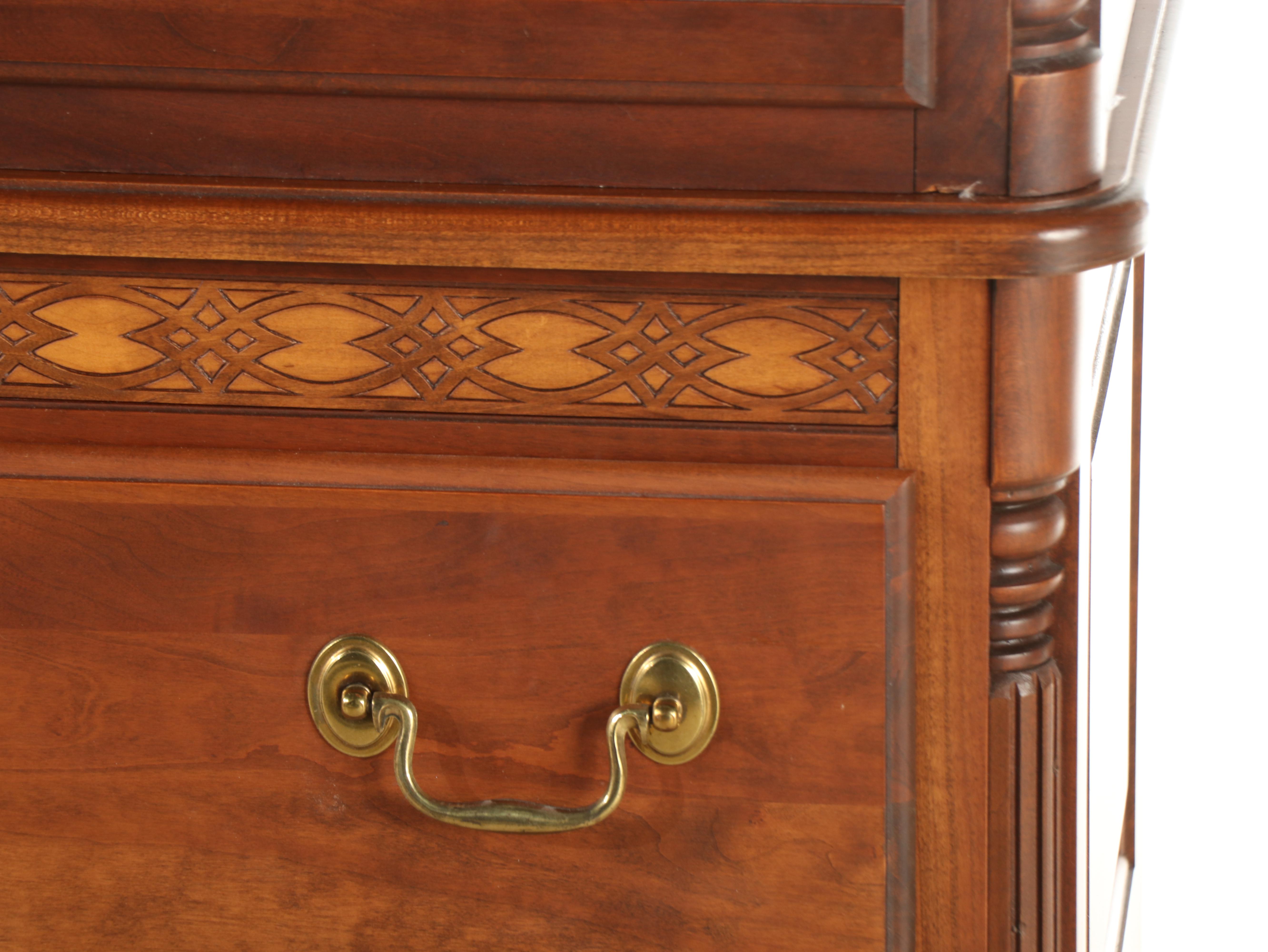 Richardson Brothers Company Georgian Style Breakfront China Cabinet