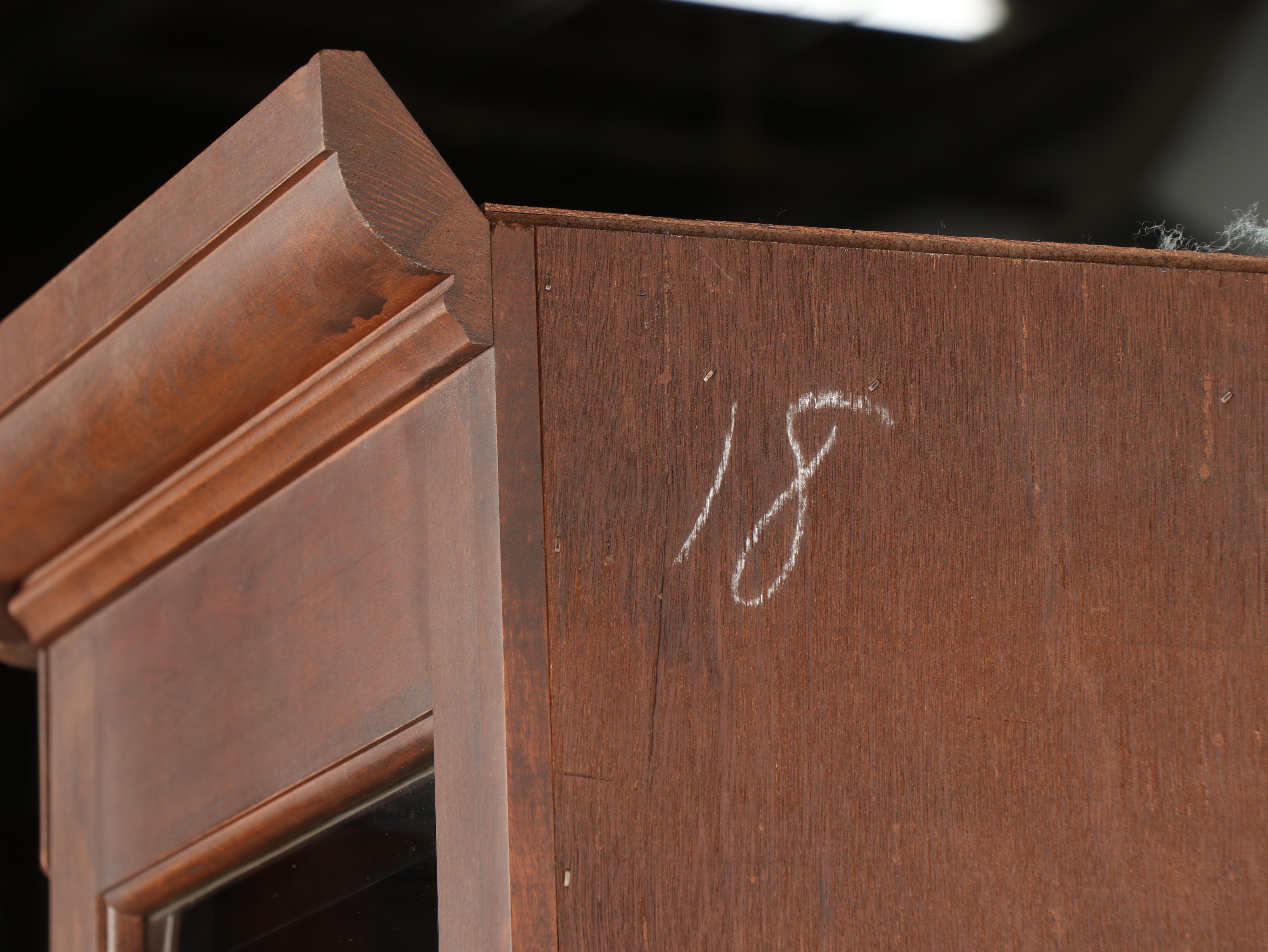 Richardson Brothers Company Georgian Style Breakfront China Cabinet