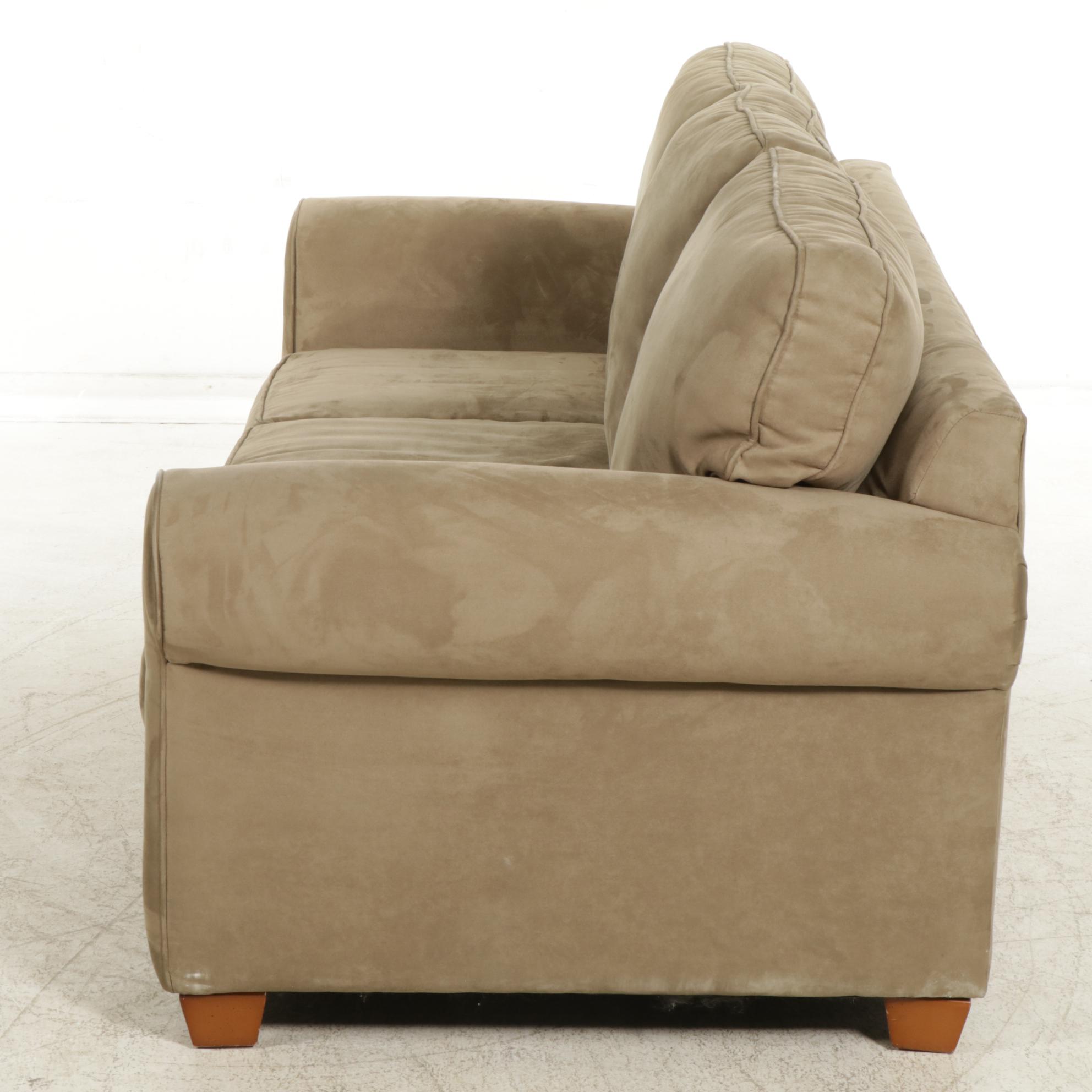 Bauhaus Microfiber Upholstered Sofa