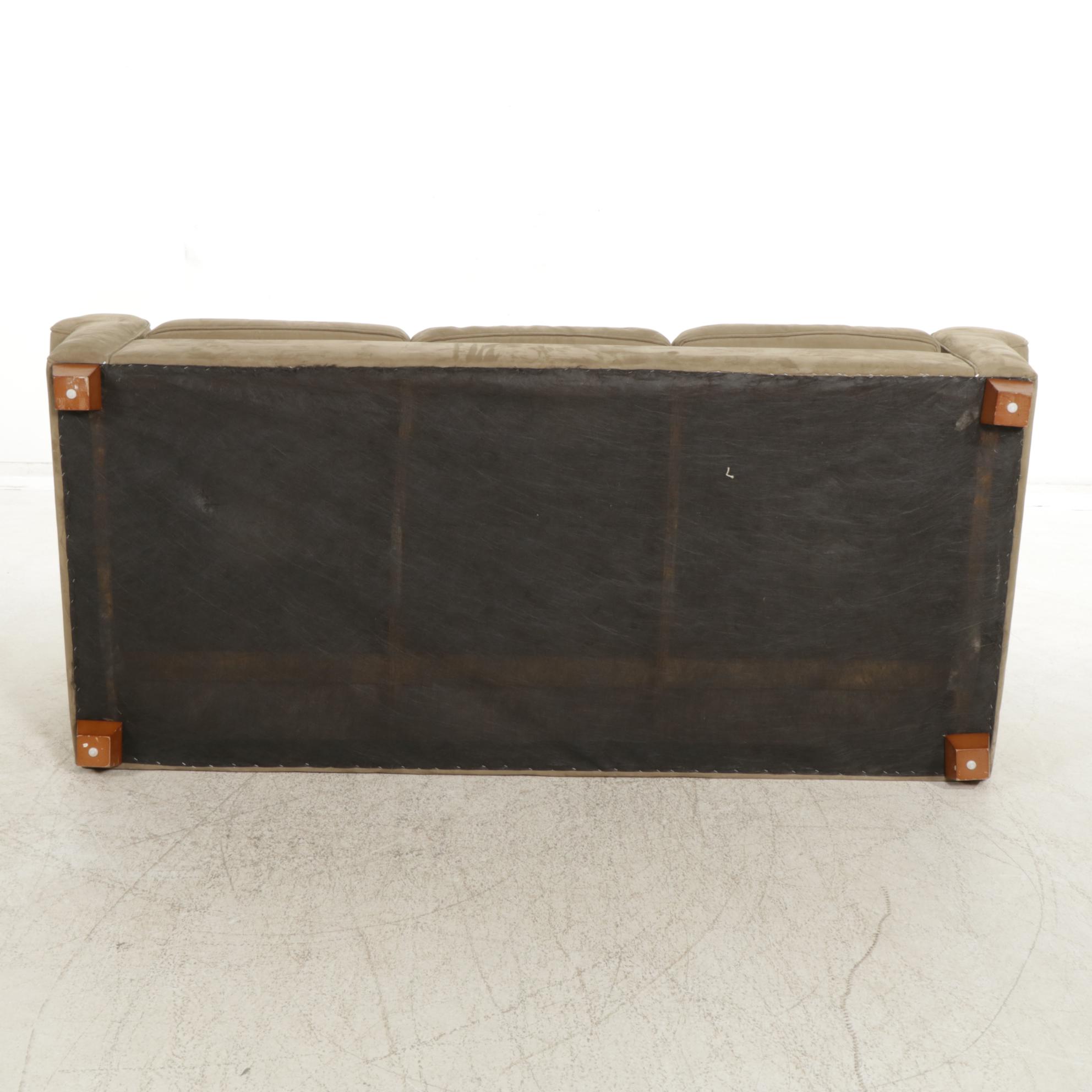 Bauhaus Microfiber Upholstered Sofa