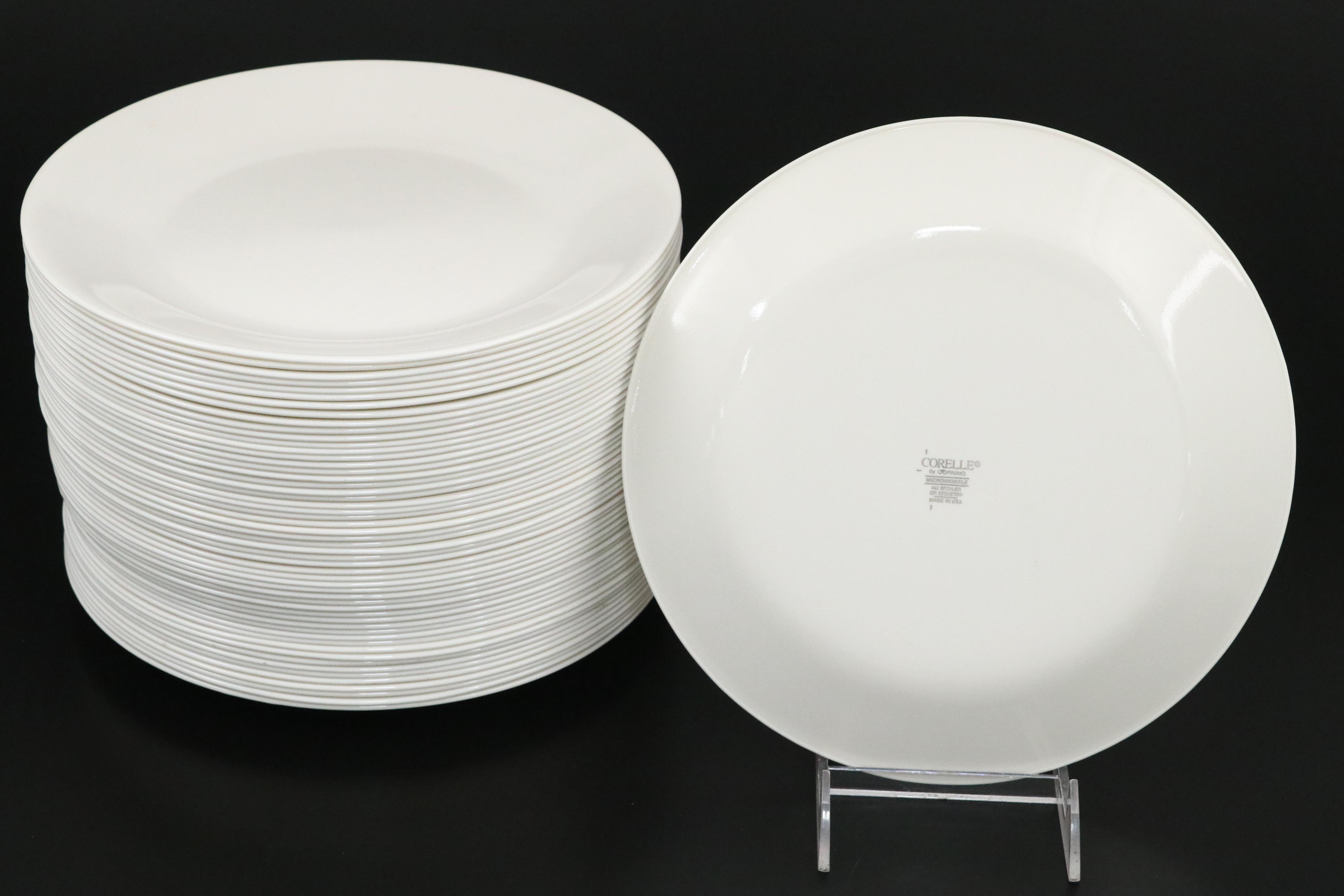 Corning Ware "Sandstone Corelle" Glass Dinner Plates, 2003–2010