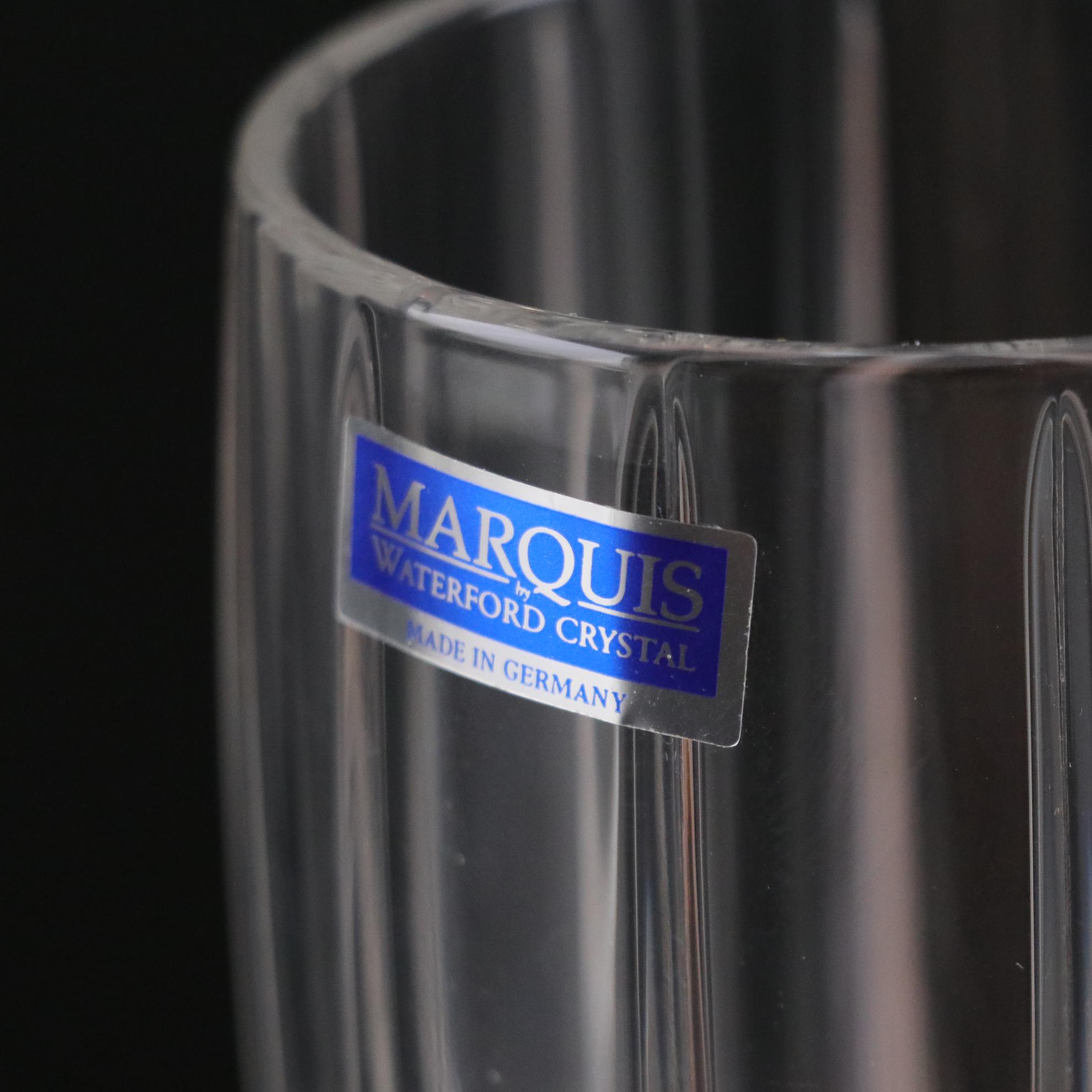 Marquis by Waterford "Omega" Crystal Highball Glasses, Set of Twelve