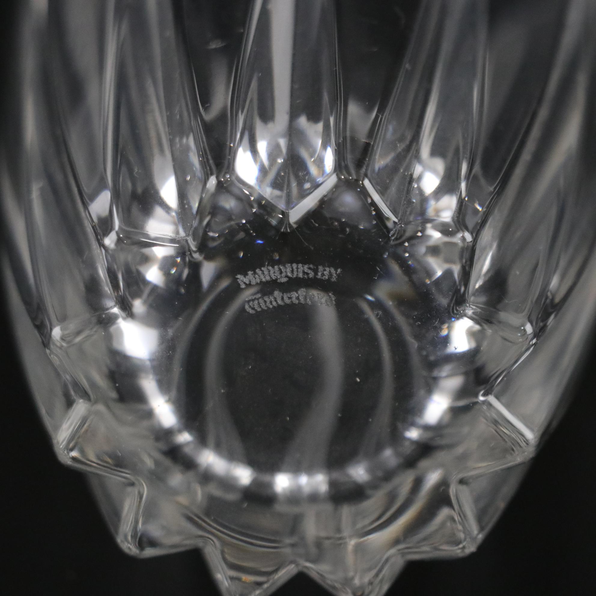 Marquis by Waterford "Omega" Crystal Highball Glasses, Set of Twelve