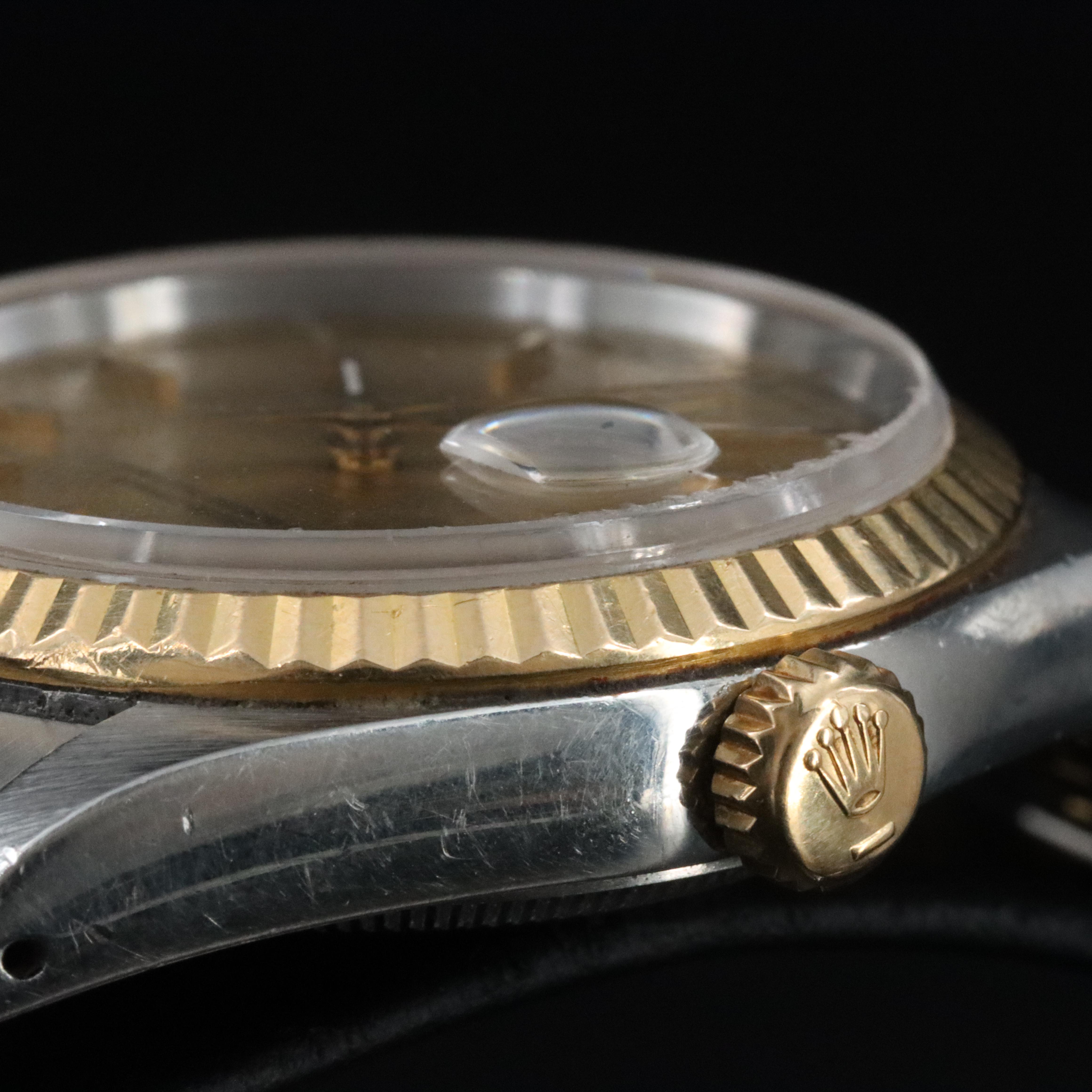 1990 Rolex Oyster Perpetual Datejust Watch