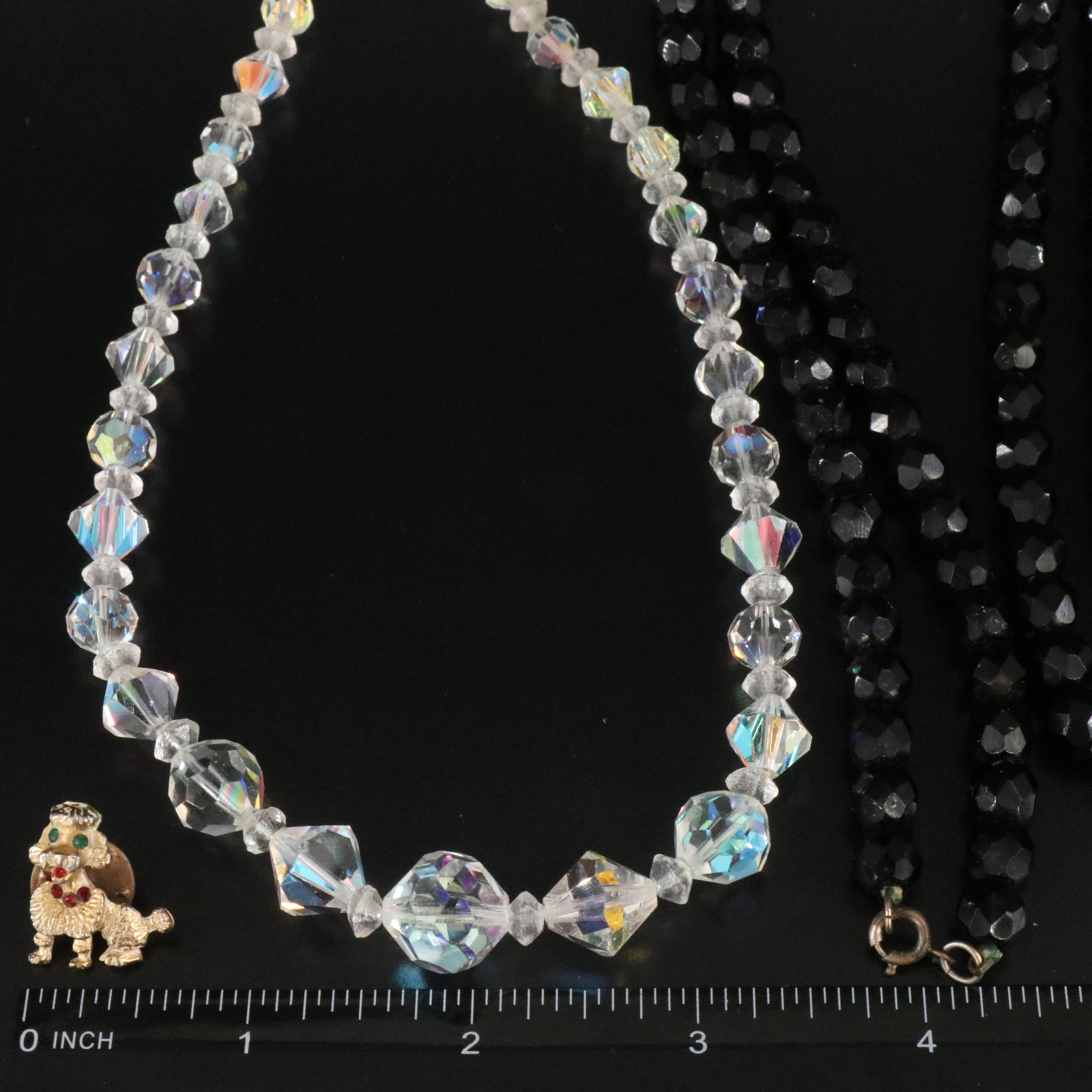 Pearls and Crystal in Vintage Jewelry Selection