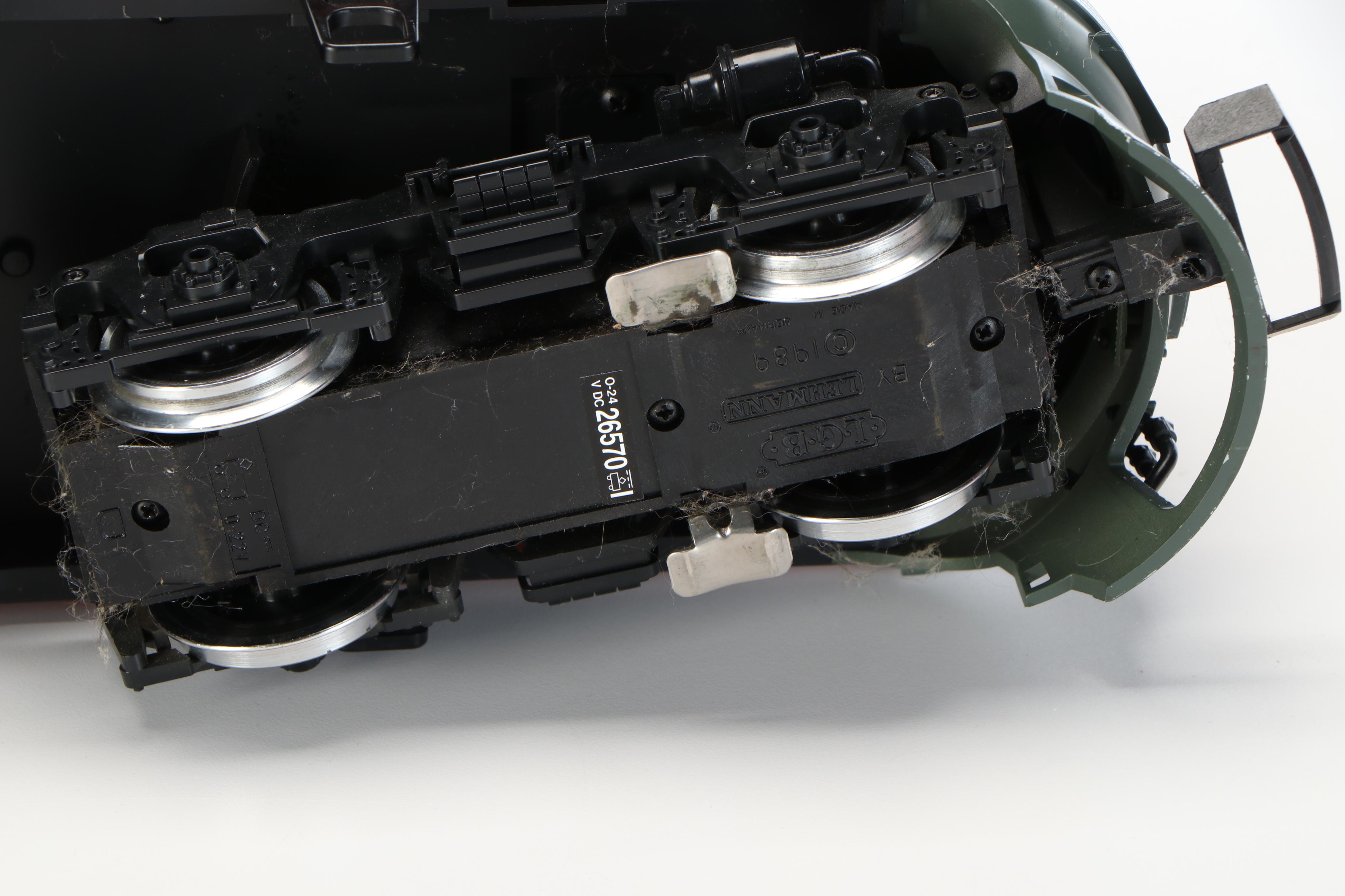 German Lehmann-Gross-Bahn G Scale Engine, Train Car and Caboose