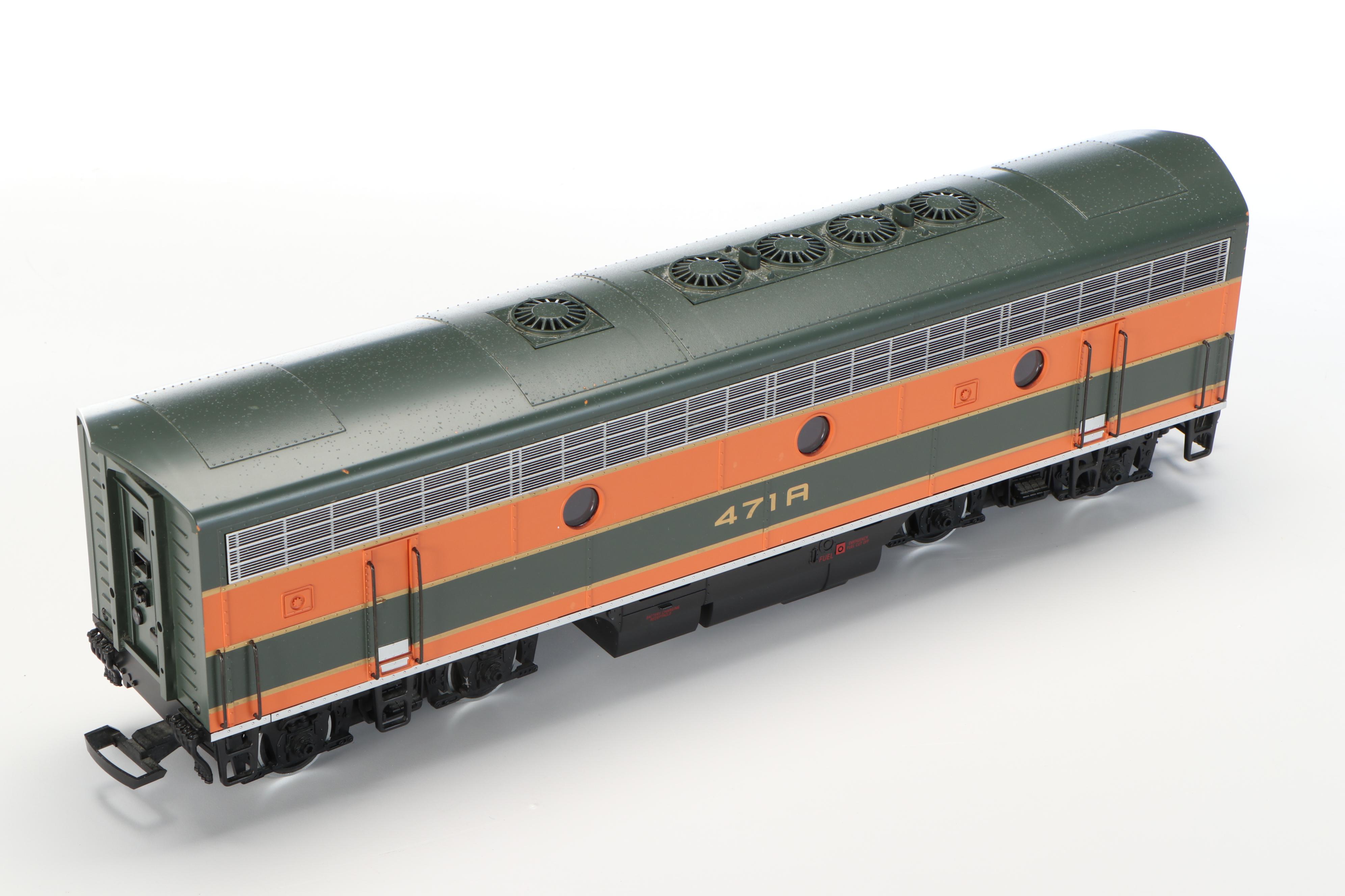 German Lehmann-Gross-Bahn G Scale Engine, Train Car and Caboose