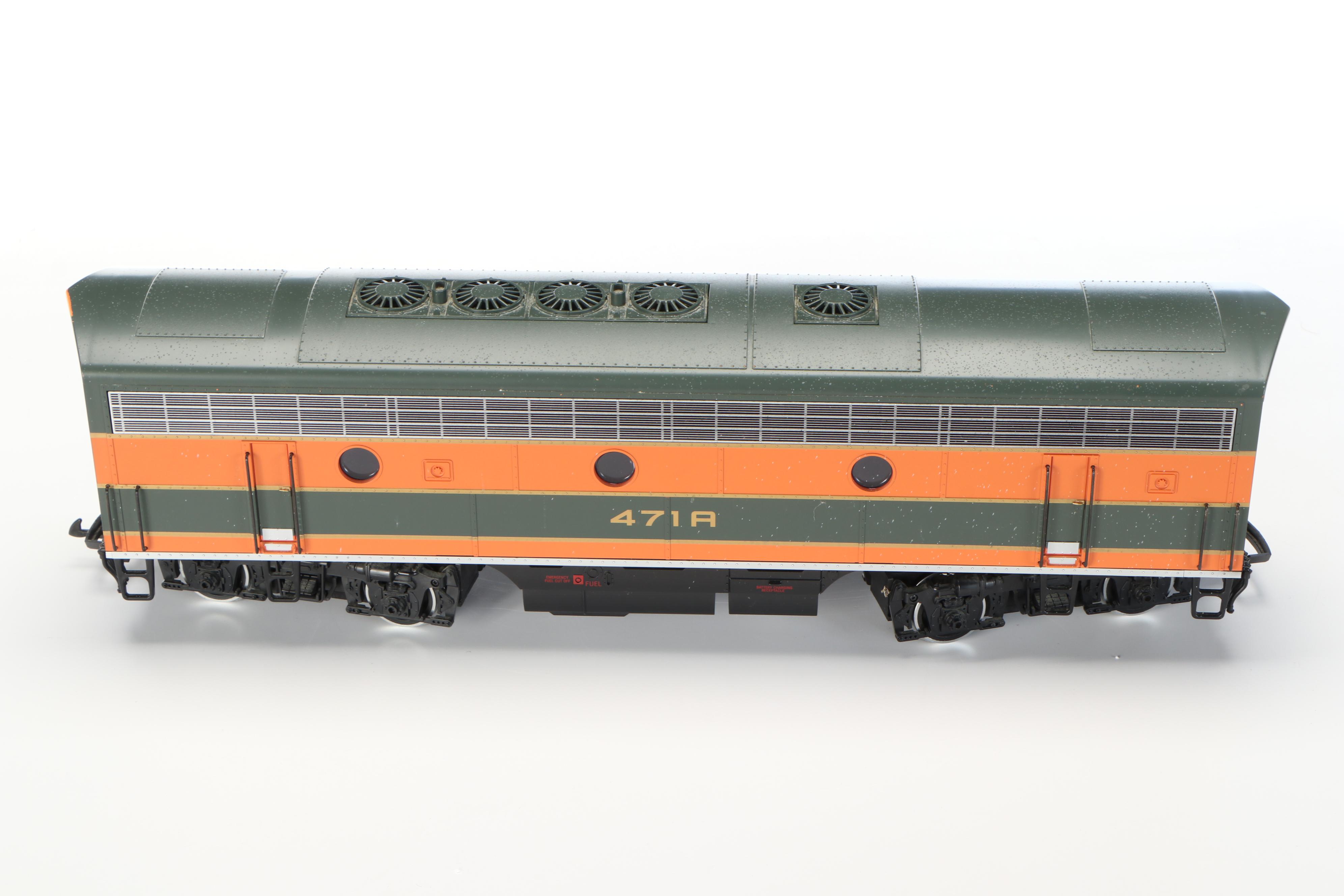 German Lehmann-Gross-Bahn G Scale Engine, Train Car and Caboose