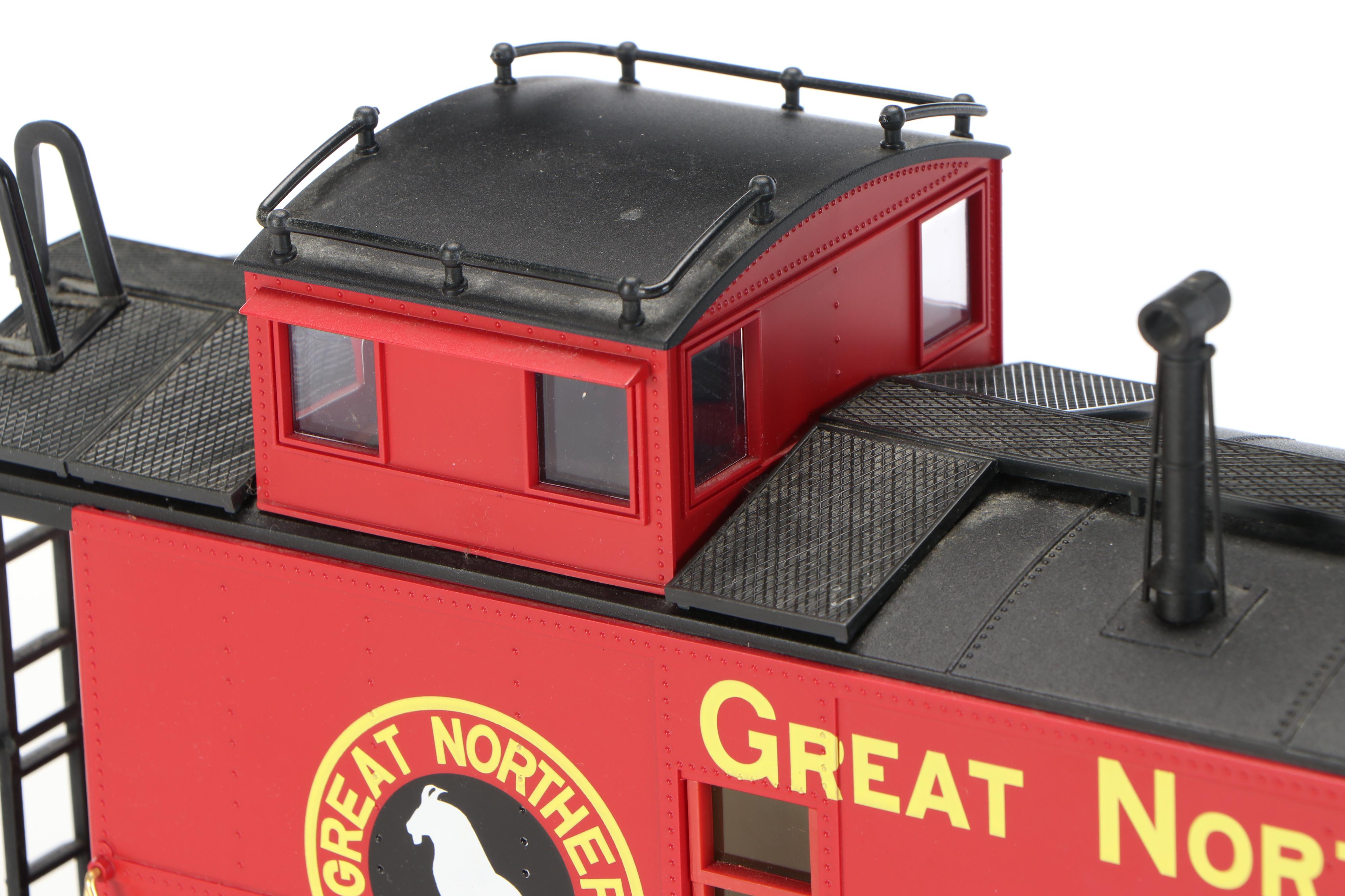 German Lehmann-Gross-Bahn G Scale Engine, Train Car and Caboose