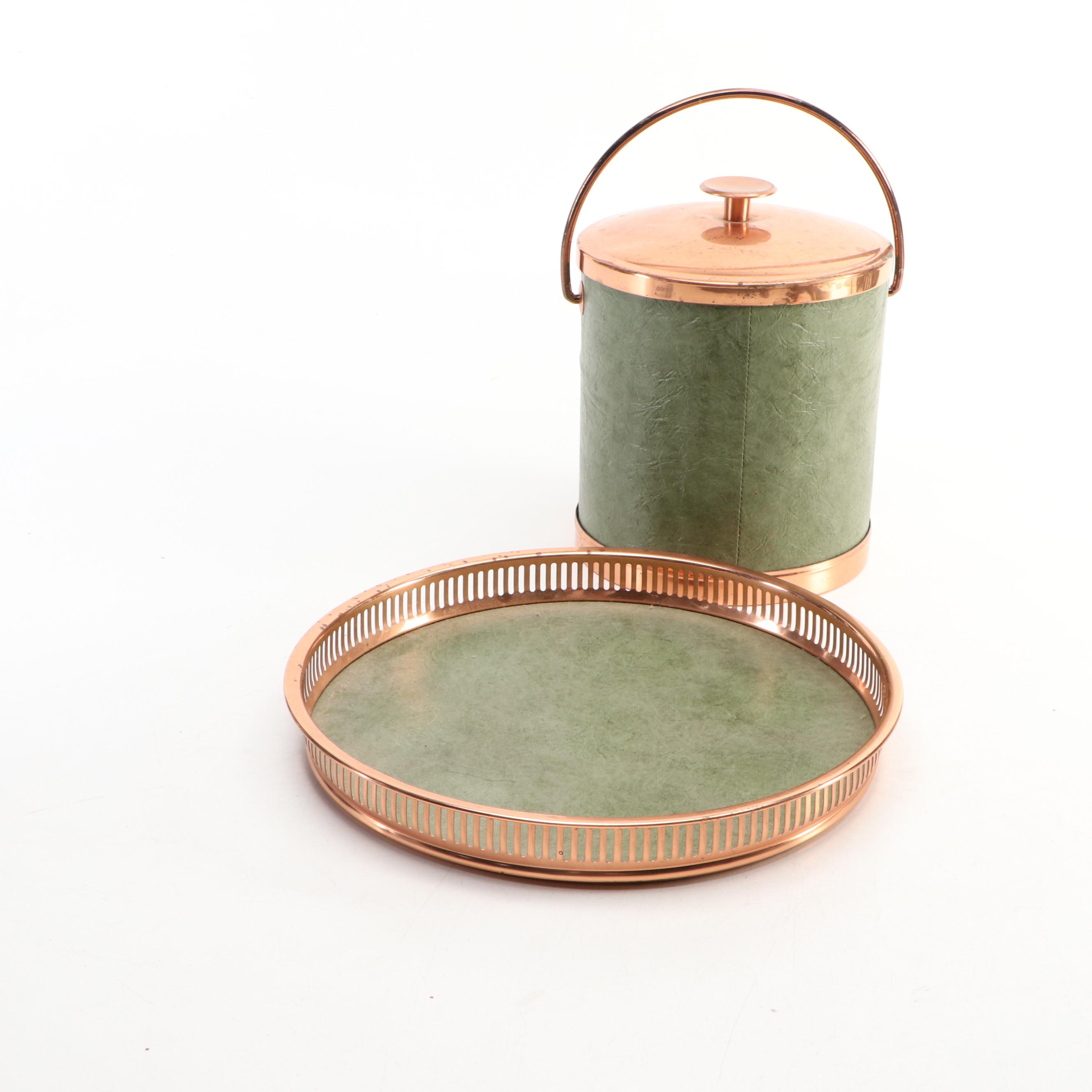 Coppercraft Guild Copper Cocktail Glasses, Ice Bucket and More