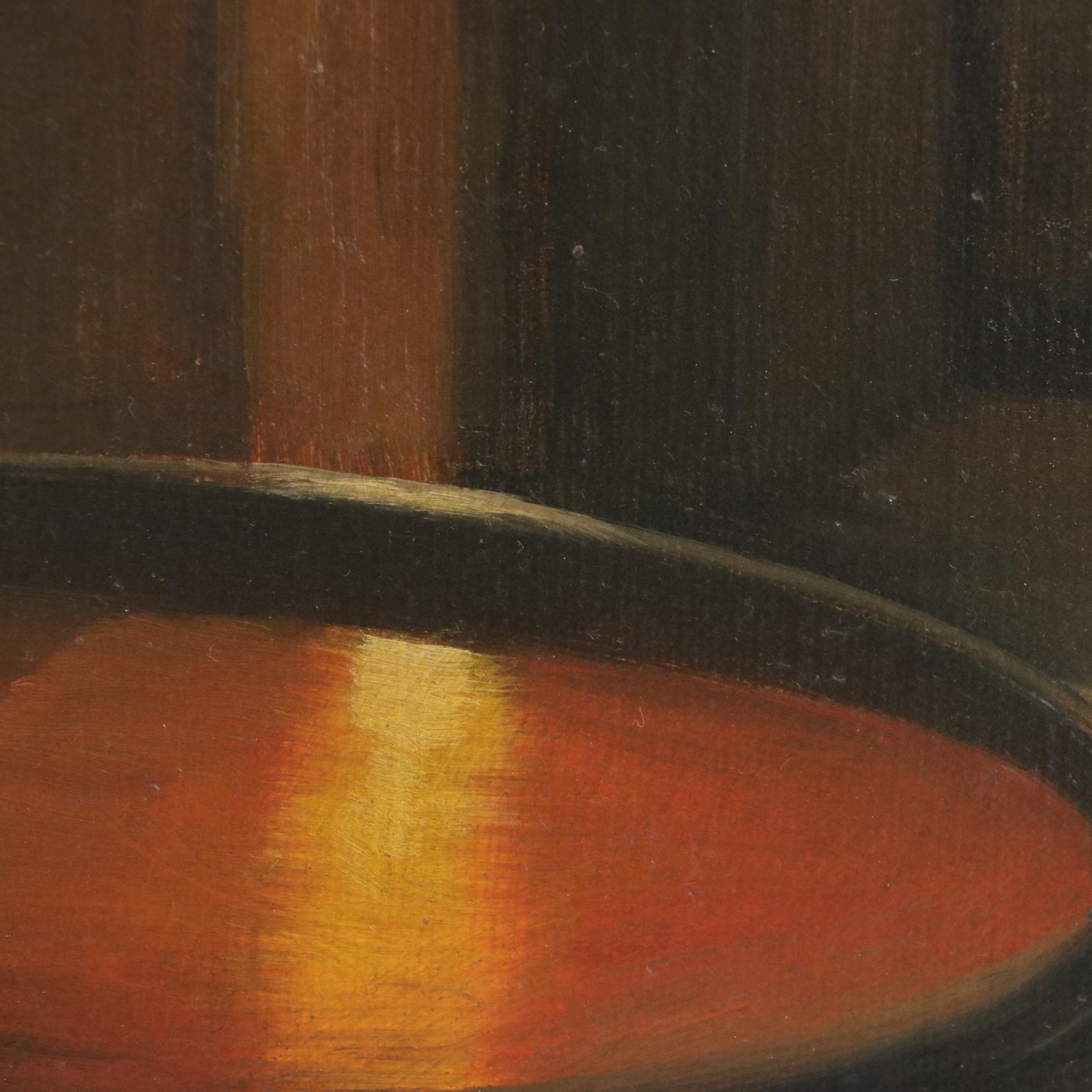 Sutton Fine Art Oil Painting of Kitten, 20th Century