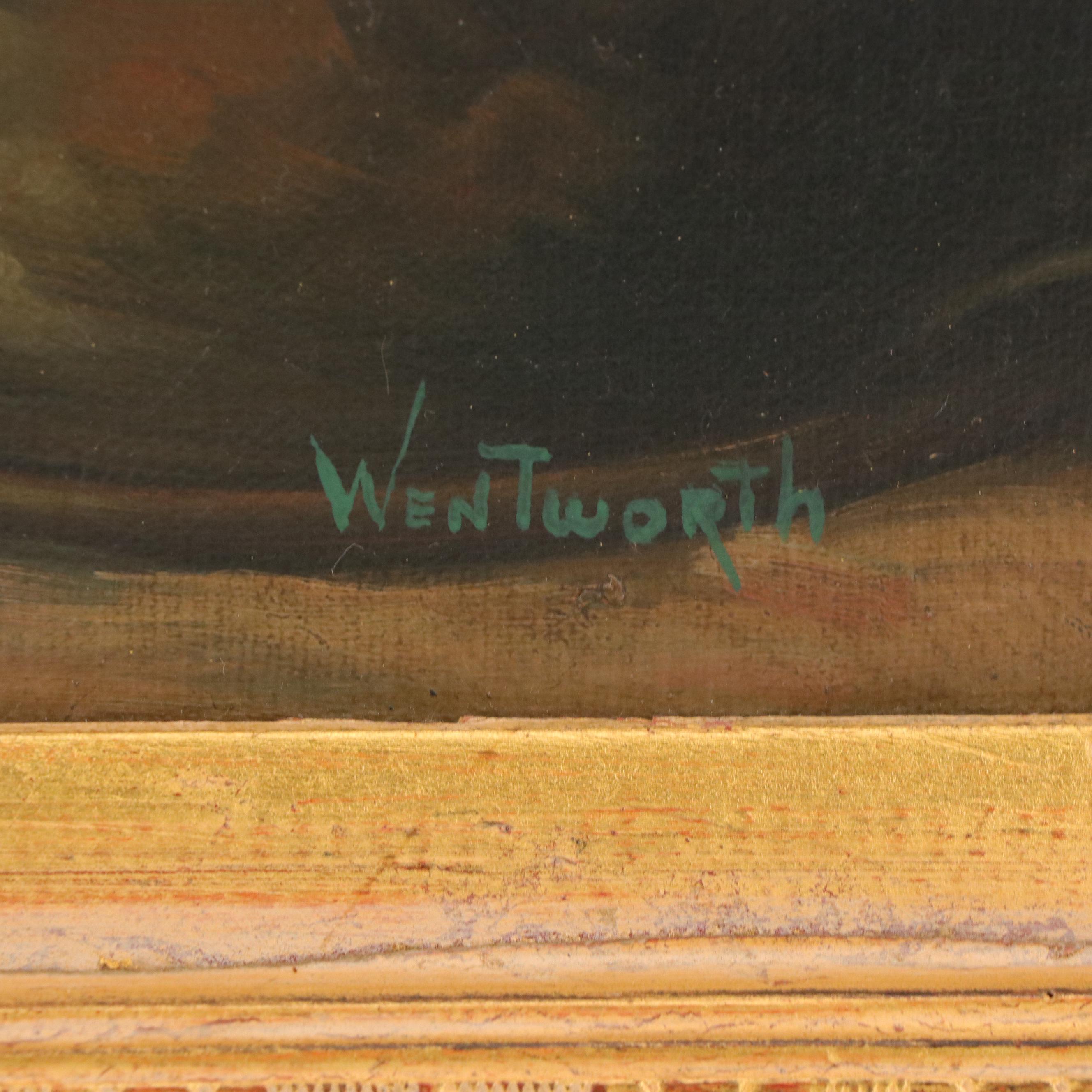 Sutton Fine Art Oil Painting of Kitten, 20th Century