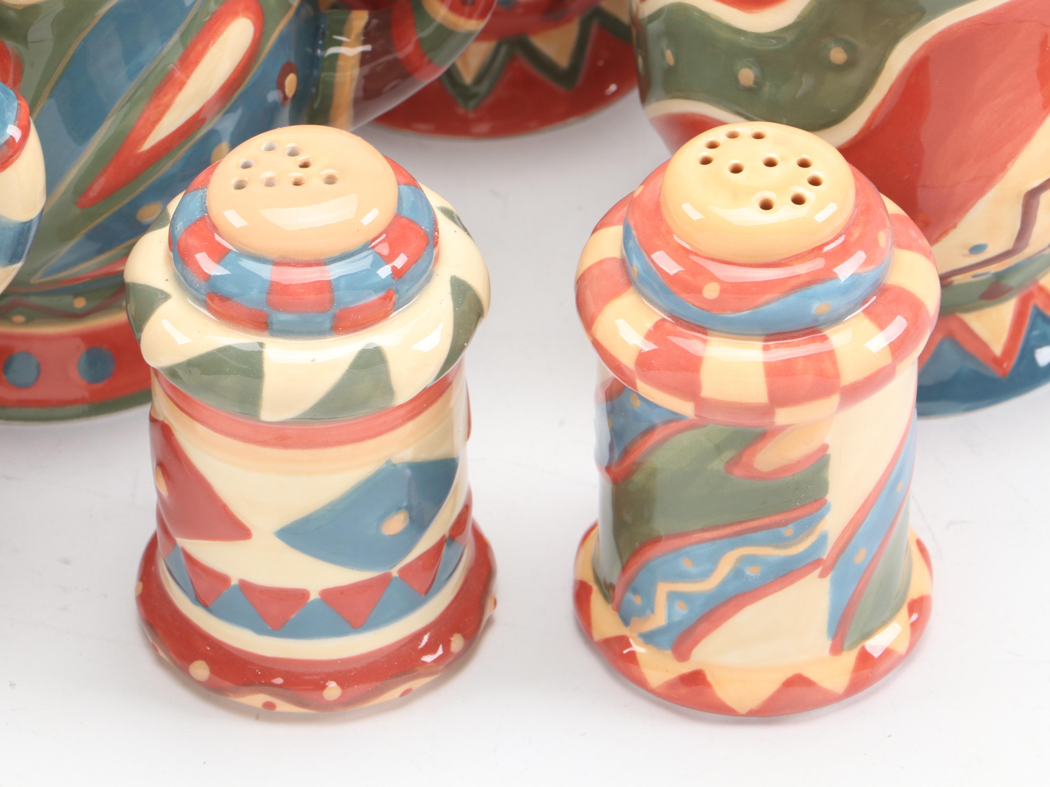 Zrike "Navajo" Ceramic Dinnerware