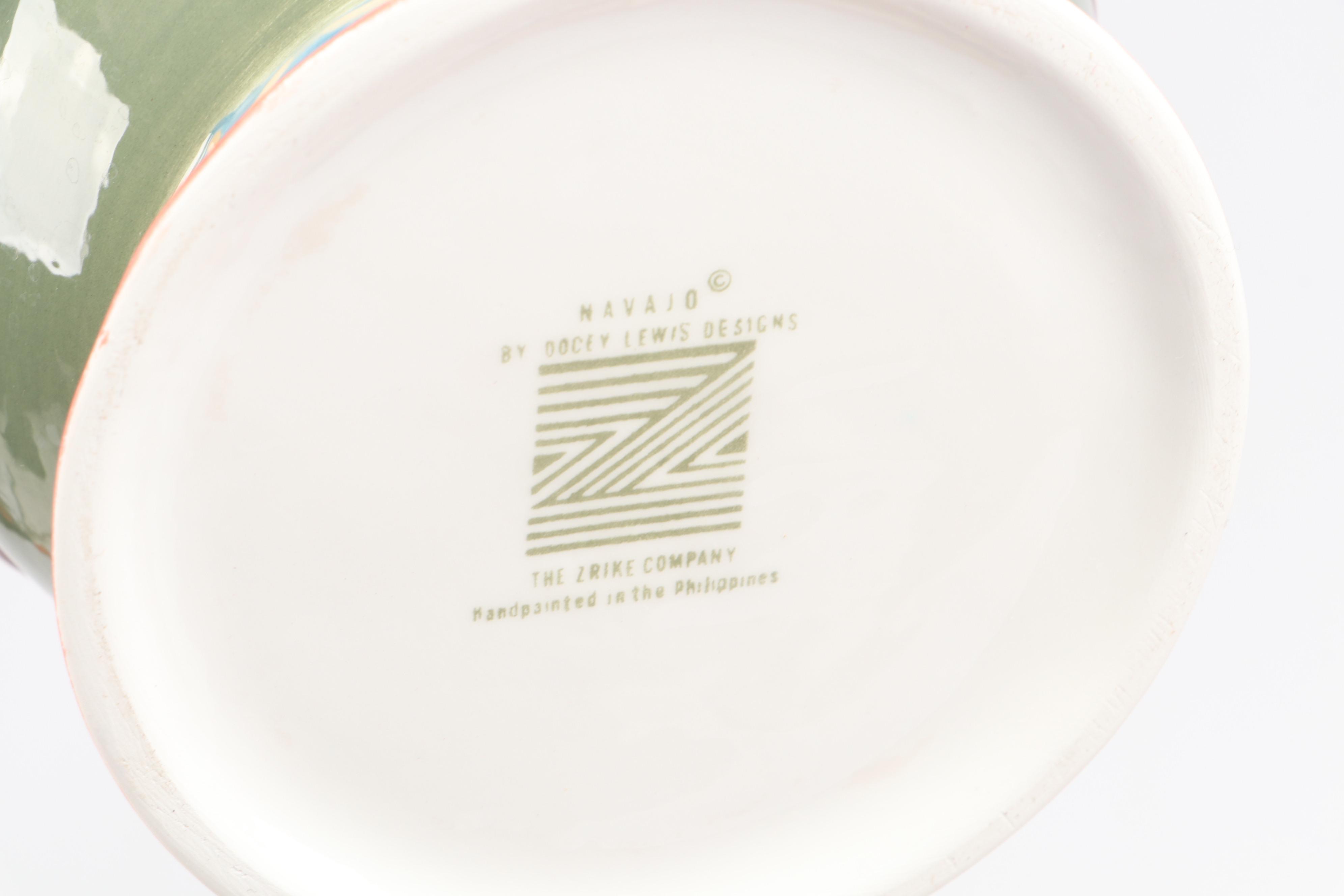 Zrike "Navajo" Ceramic Dinnerware