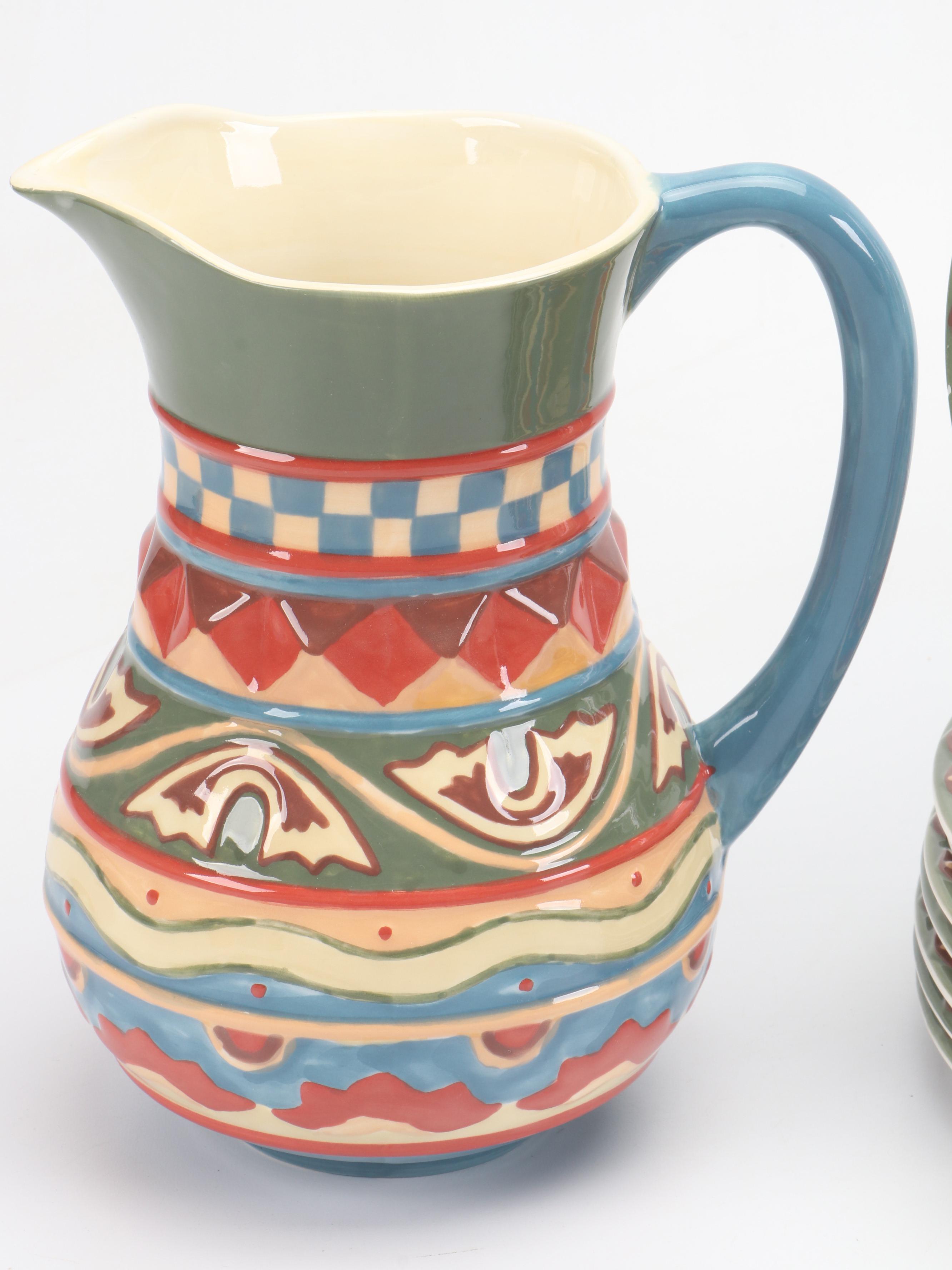 Zrike "Navajo" Ceramic Dinnerware