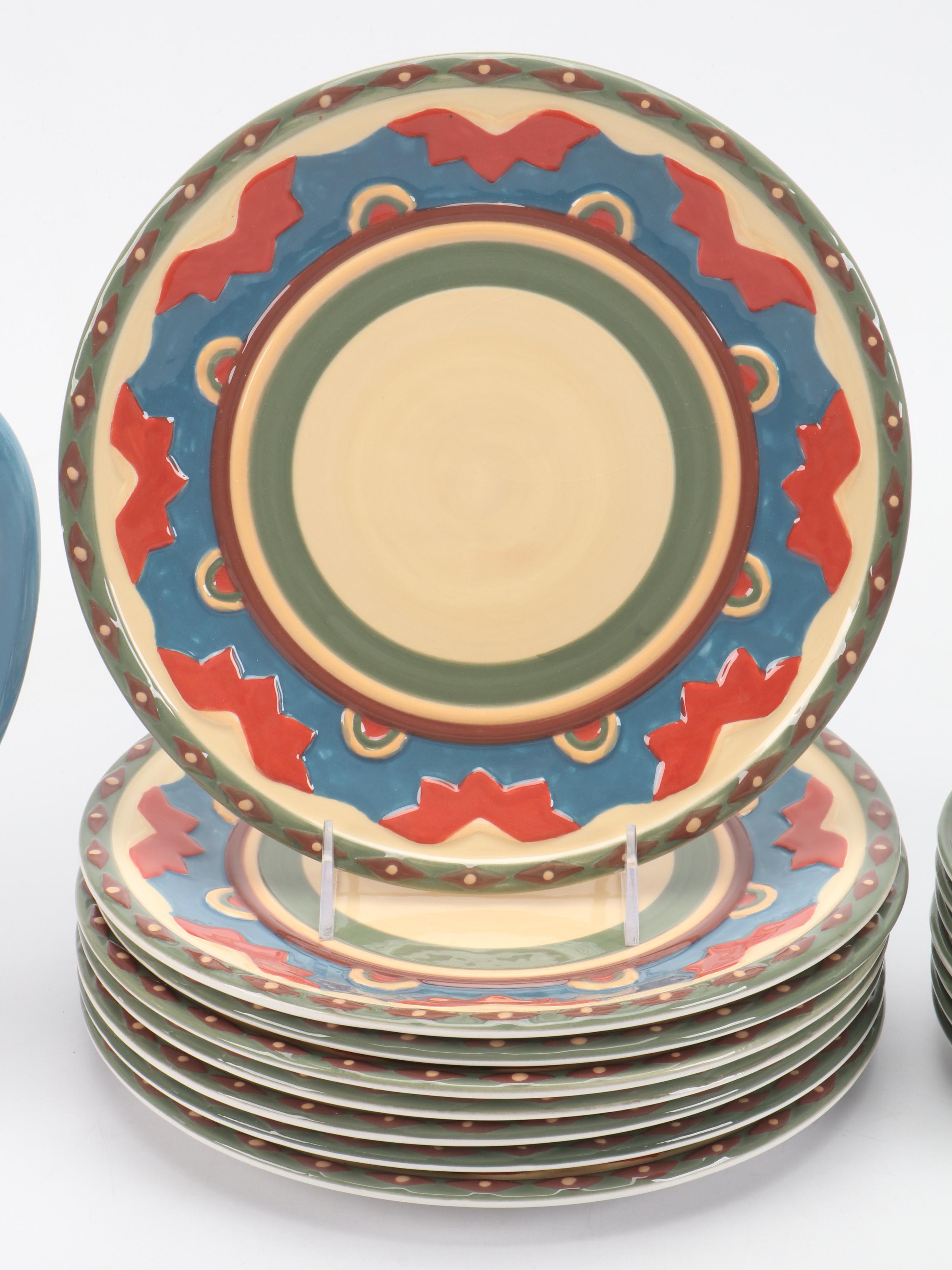 Zrike "Navajo" Ceramic Dinnerware