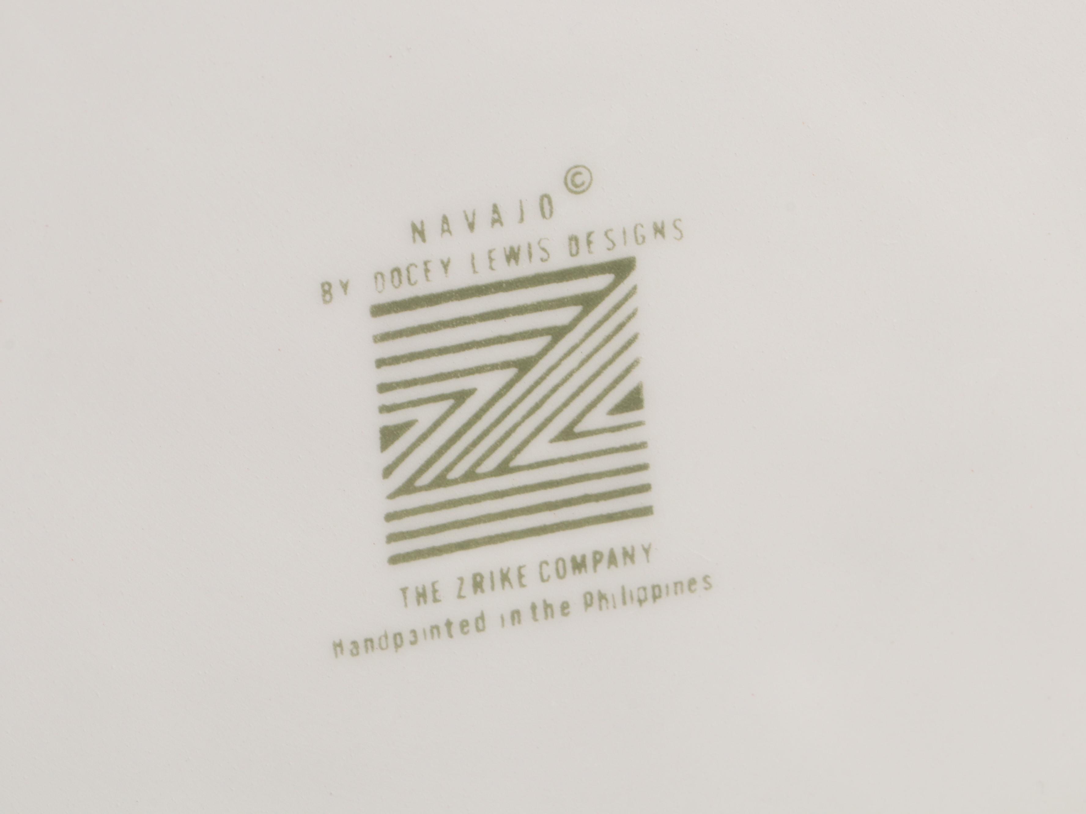 Zrike "Navajo" Ceramic Dinnerware