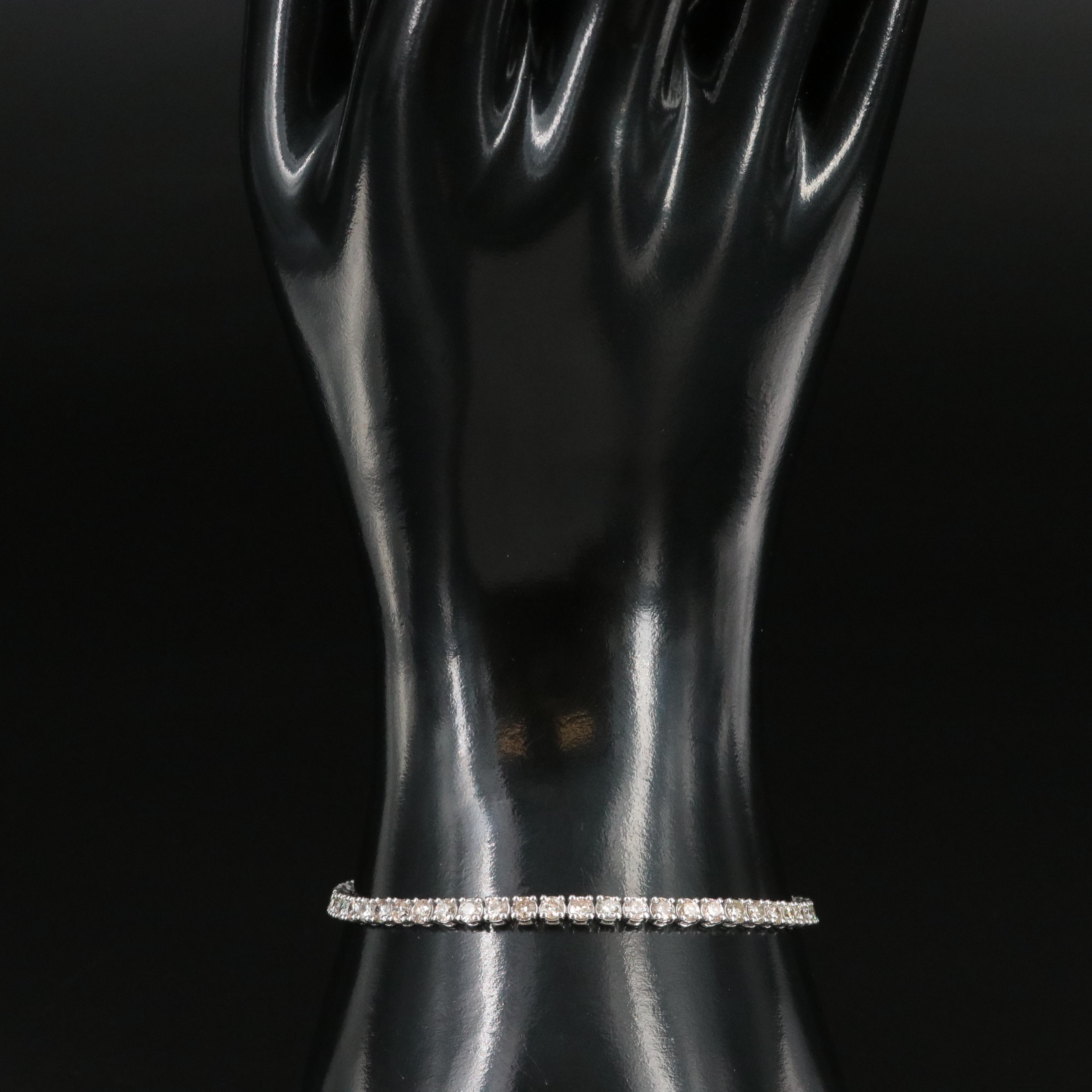 14K 5.21 CTW Diamond Line Bracelet