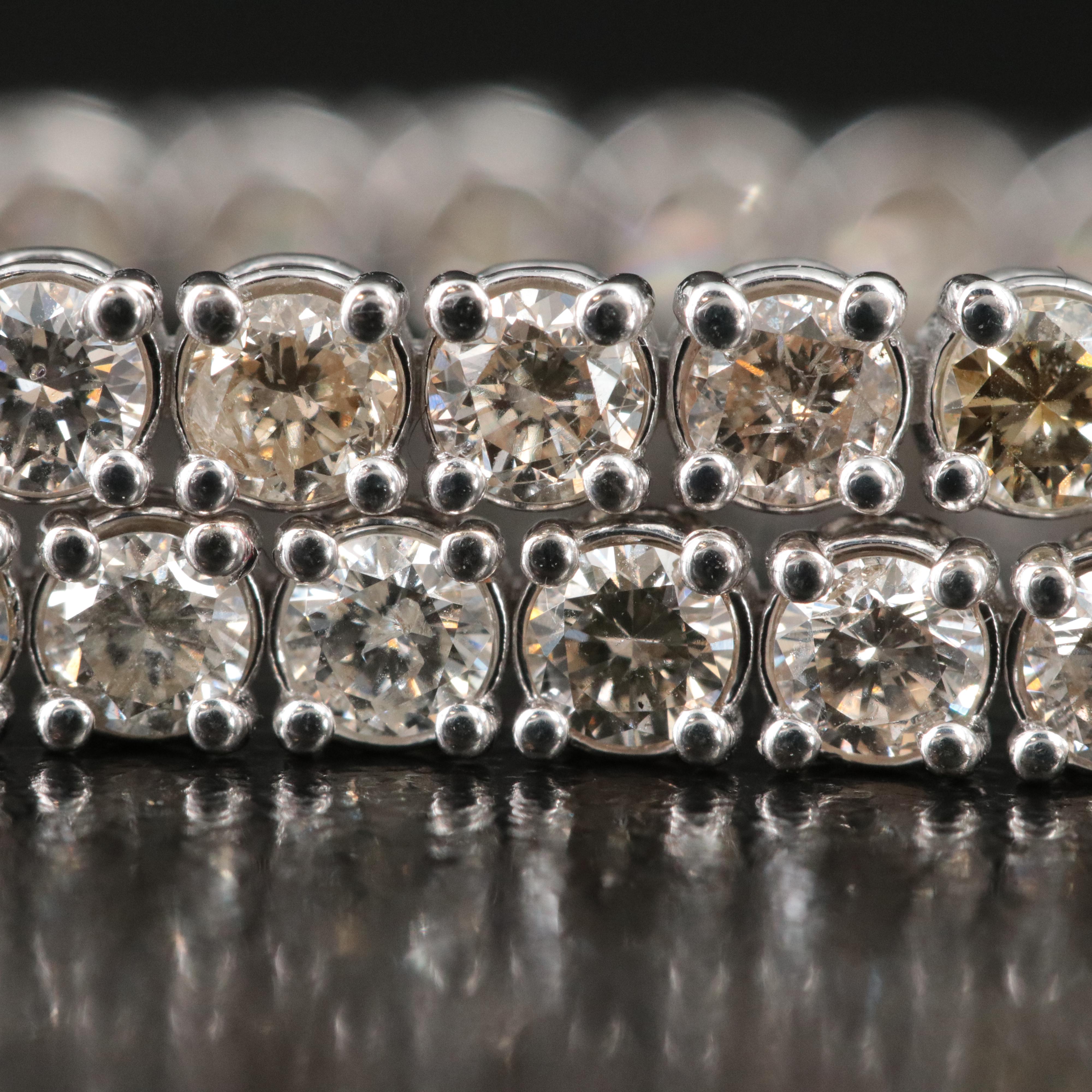 14K 5.21 CTW Diamond Line Bracelet