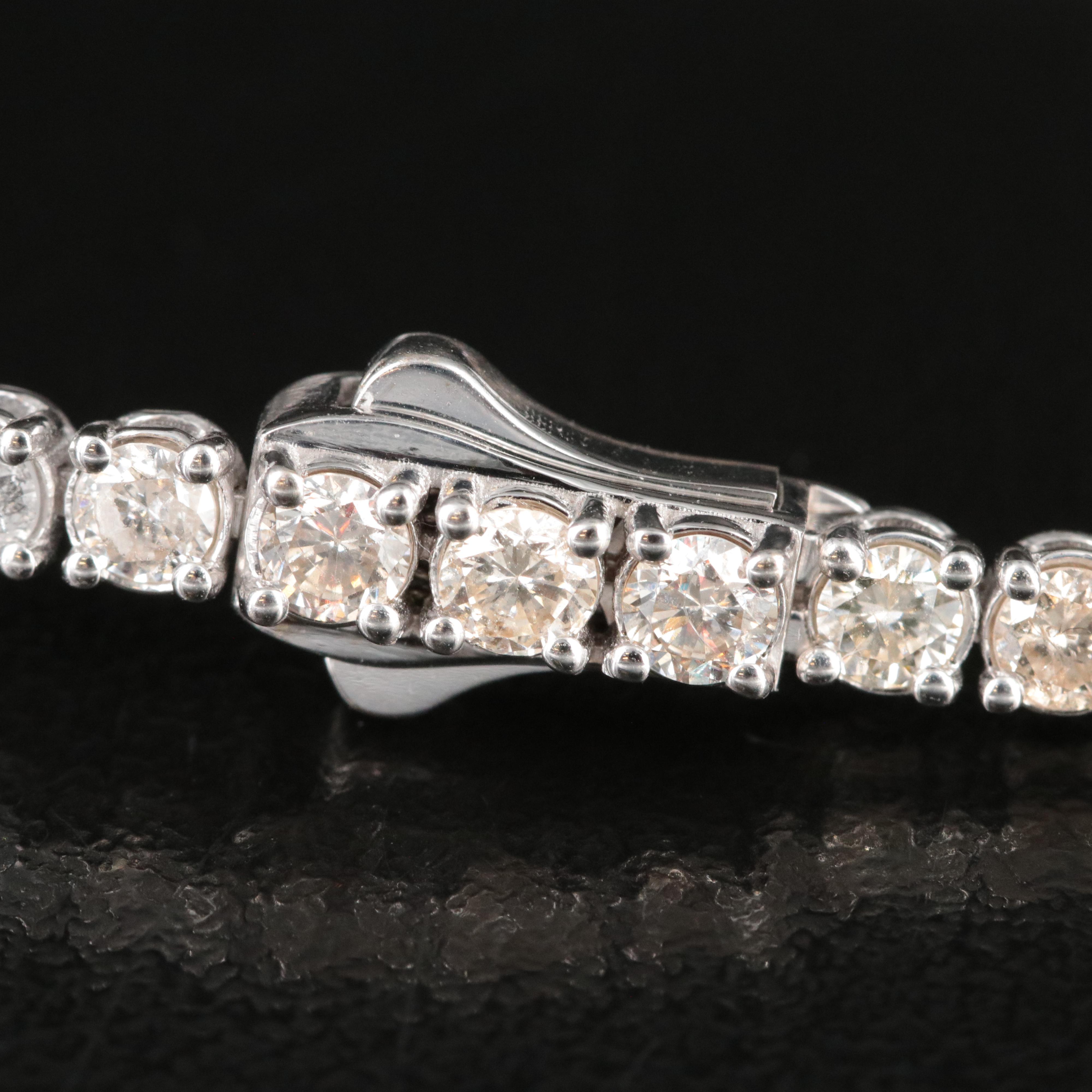 14K 5.21 CTW Diamond Line Bracelet