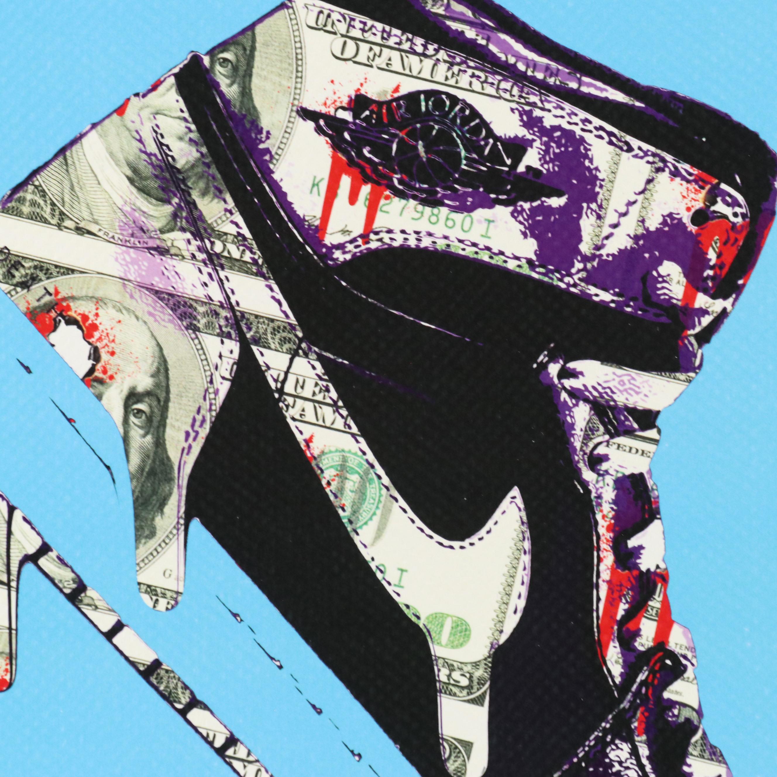 Death NYC Graphic Digital Print Featuring Nike Air Jordan, 21st Century