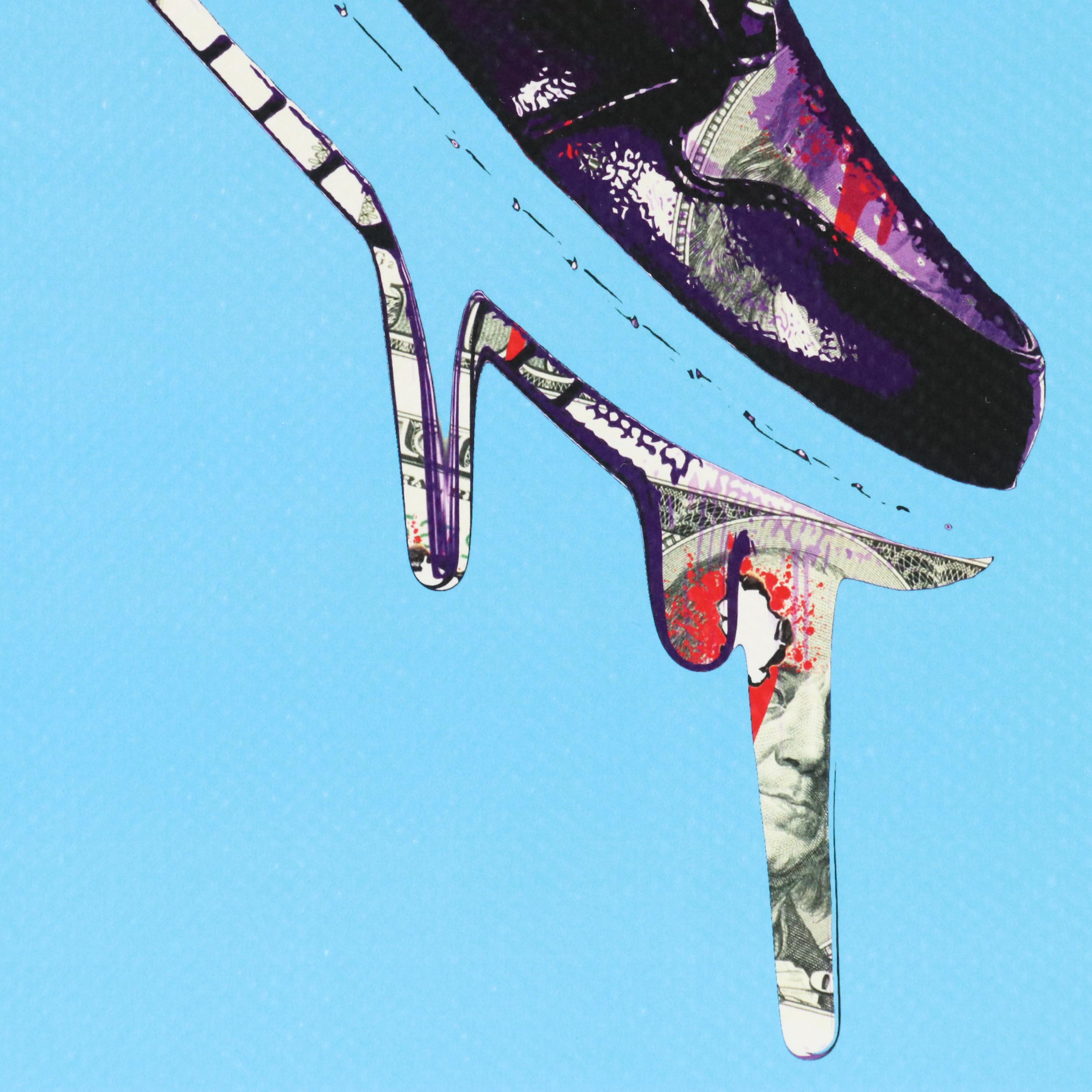 Death NYC Graphic Digital Print Featuring Nike Air Jordan, 21st Century