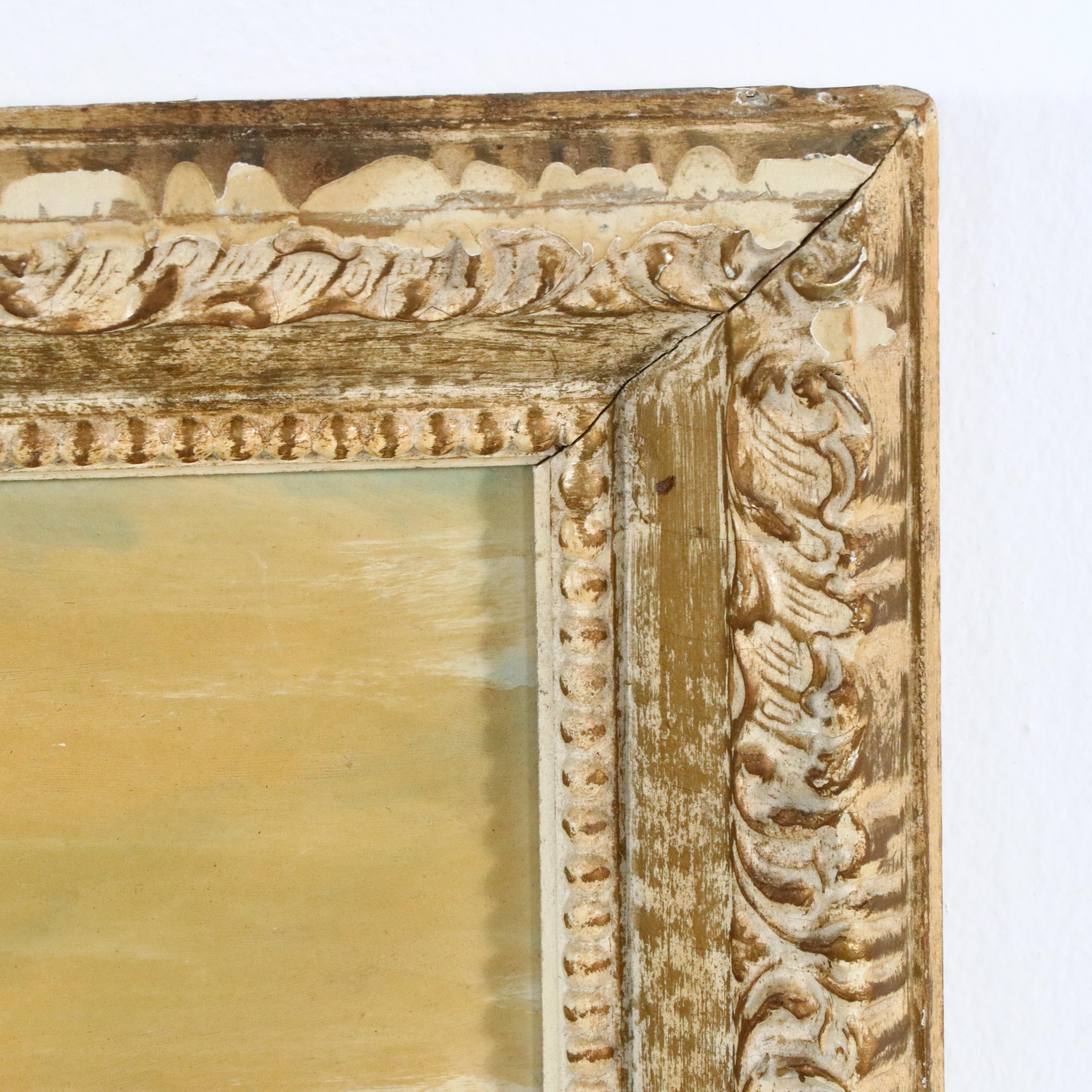 Landscape Oil Painting with Flying Mallards, 1953