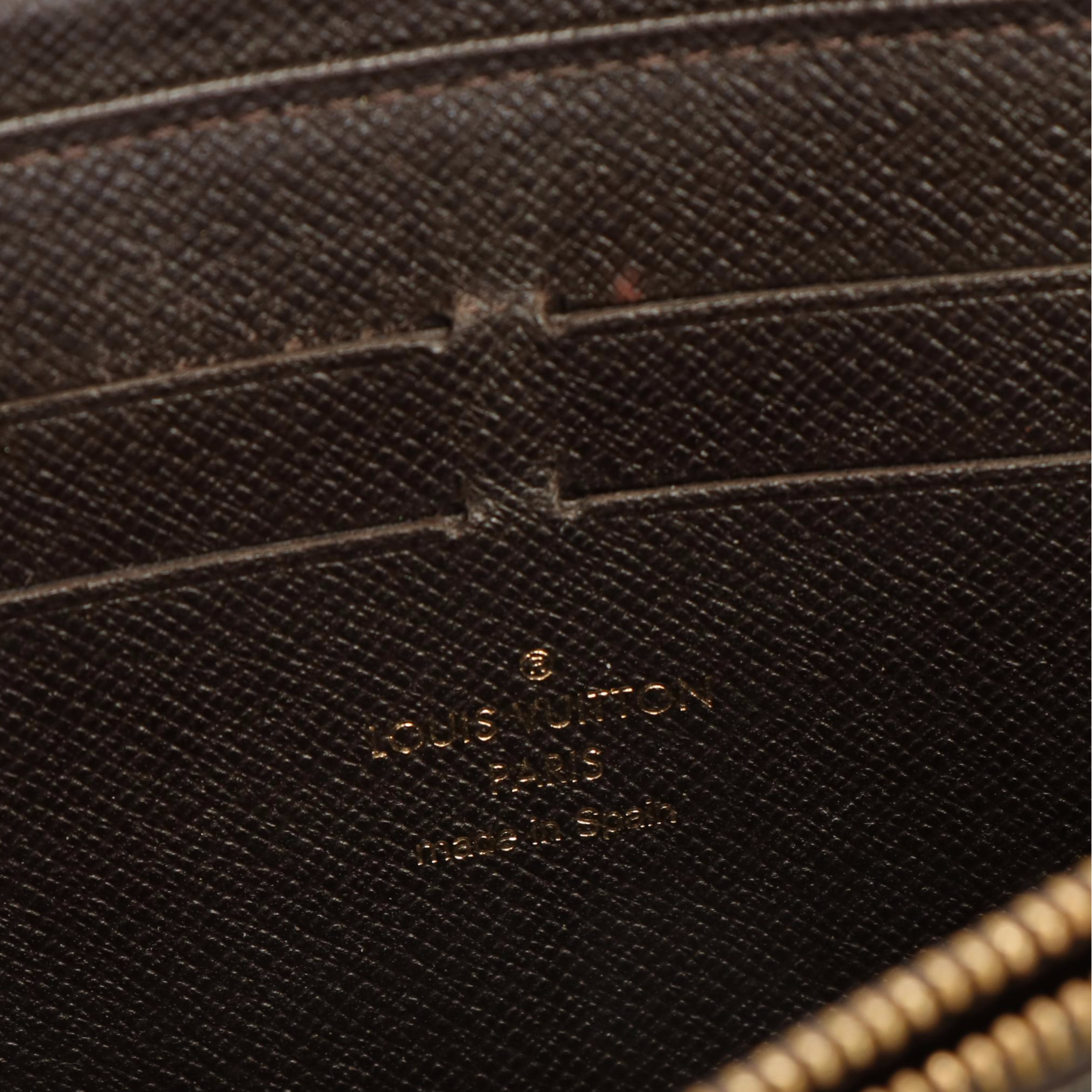 Louis Vuitton Zip-Around Wallet in Monogram Canvas