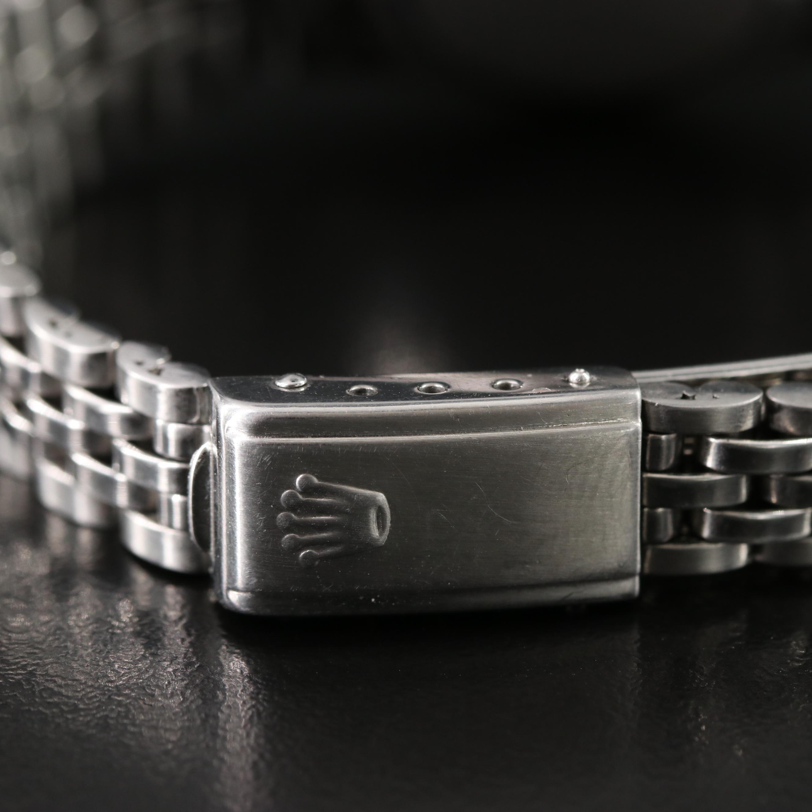 1960 Rolex Custom Mother-of-Pearl, Diamond Dial Datejust Watch