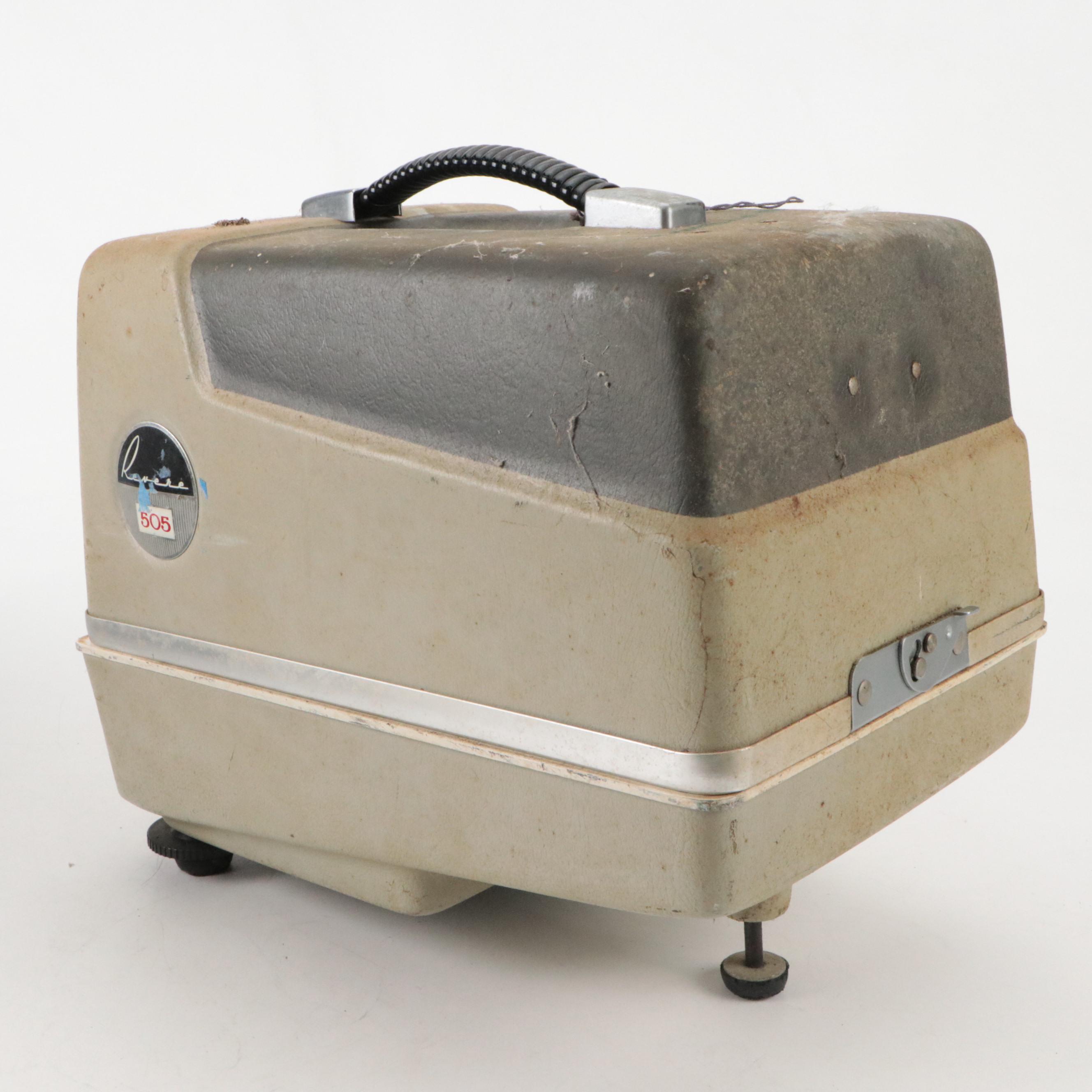 Revere Auto-Magazine 505 Slide Projector & Bell & Howell Autoload Film Projector