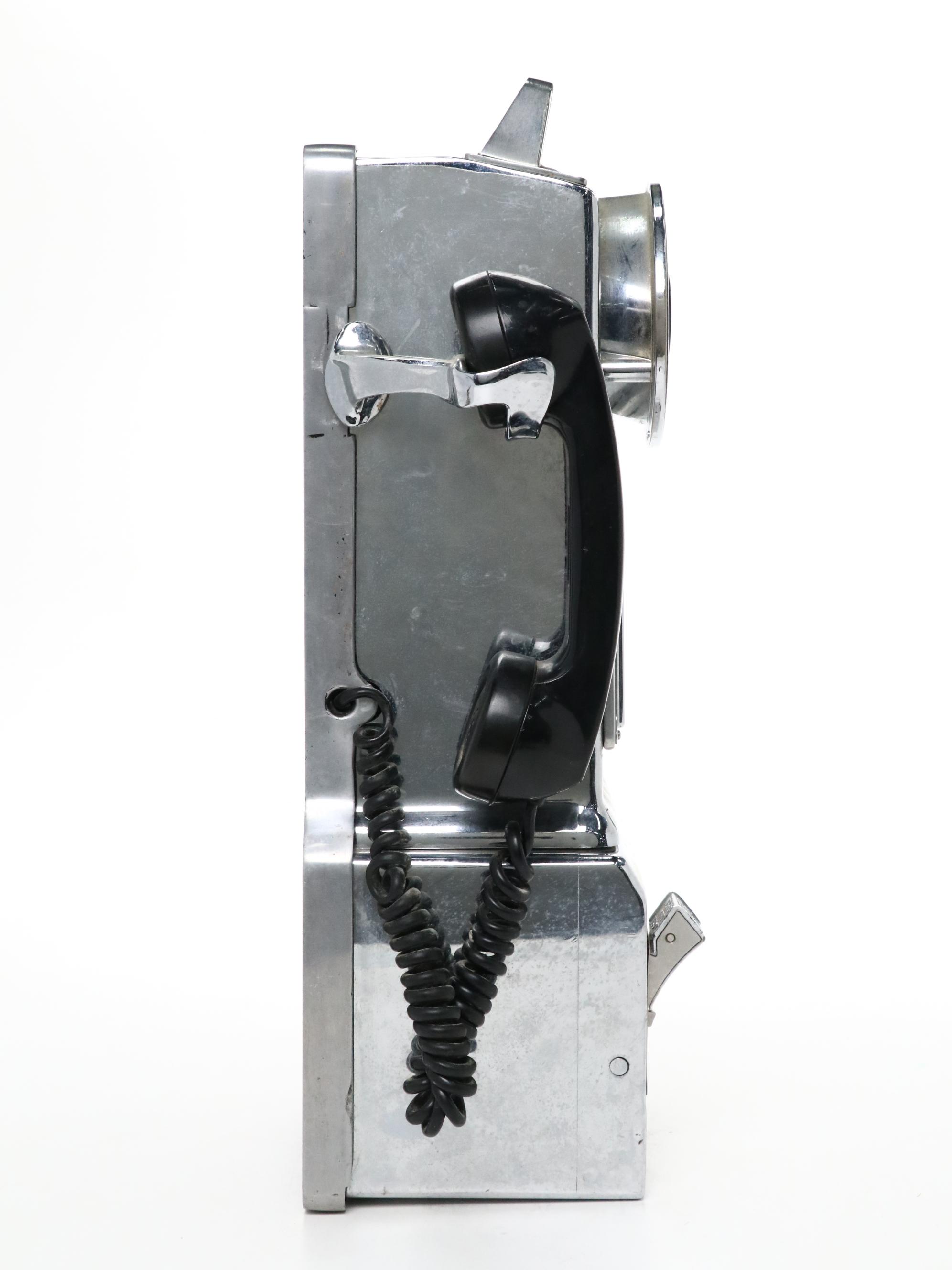 Canadian Northern Electric Rotary Pay Phone G3, 1961