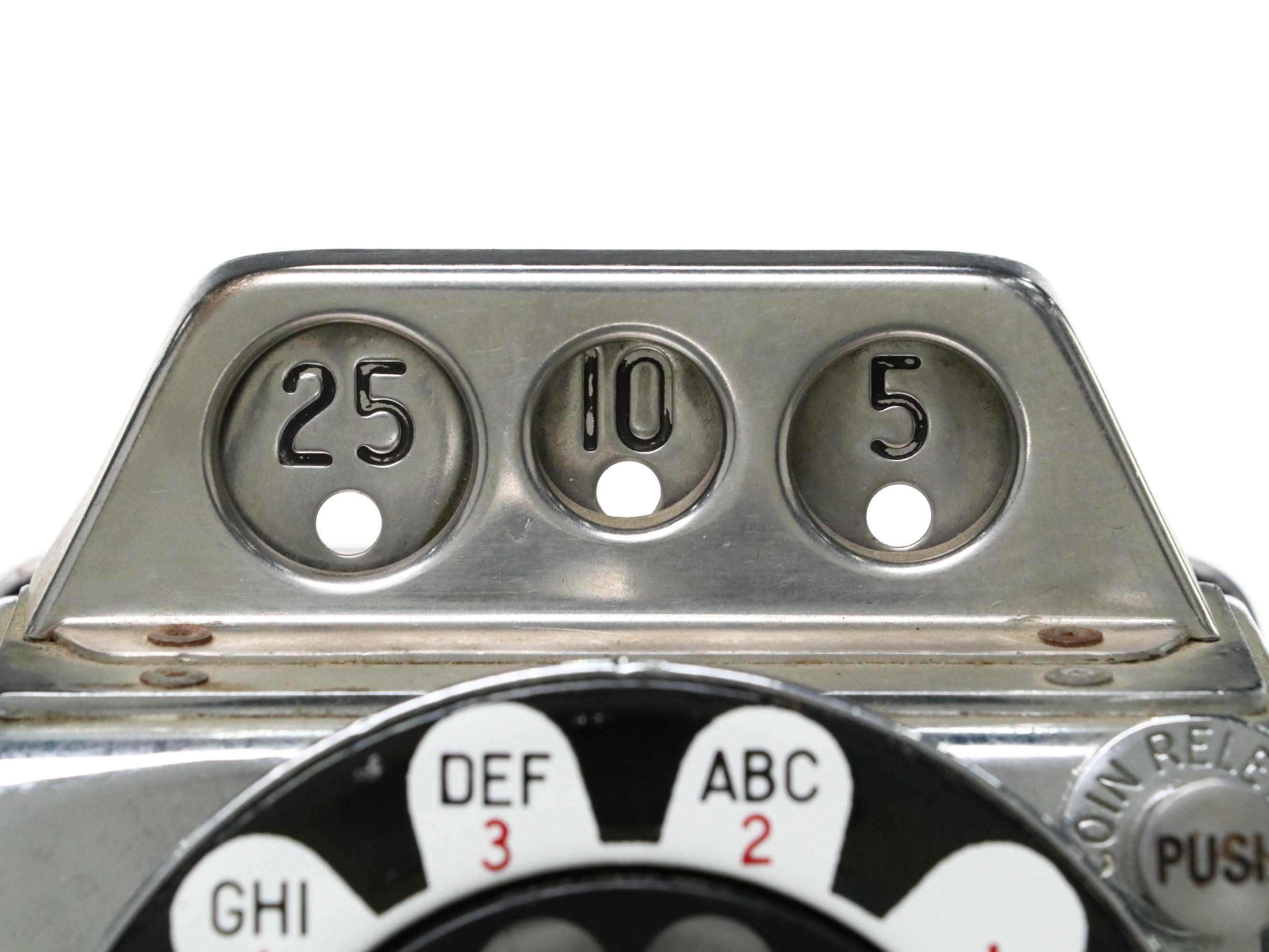 Canadian Northern Electric Rotary Pay Phone G3, 1961