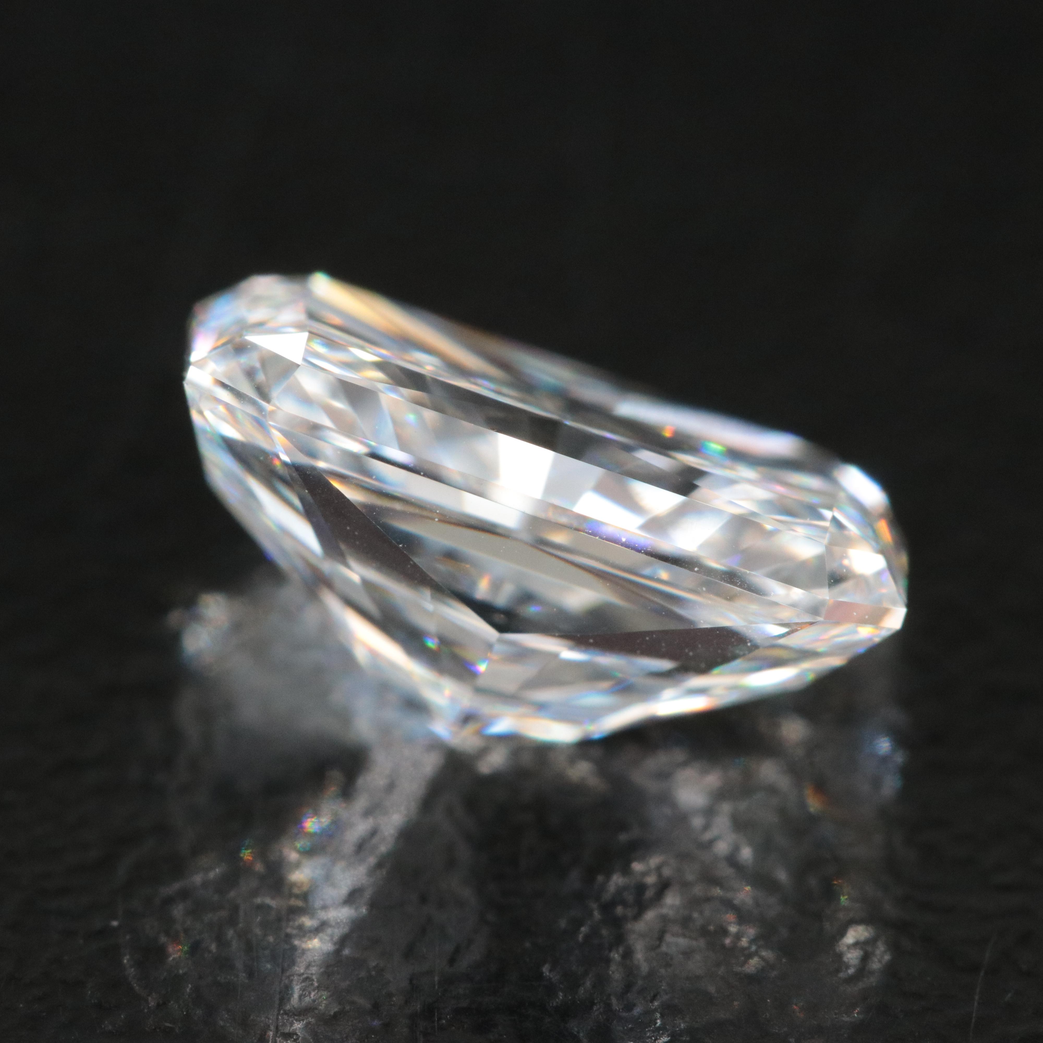 Loose 3.49 CT Lab Grown Diamond with IGI Report