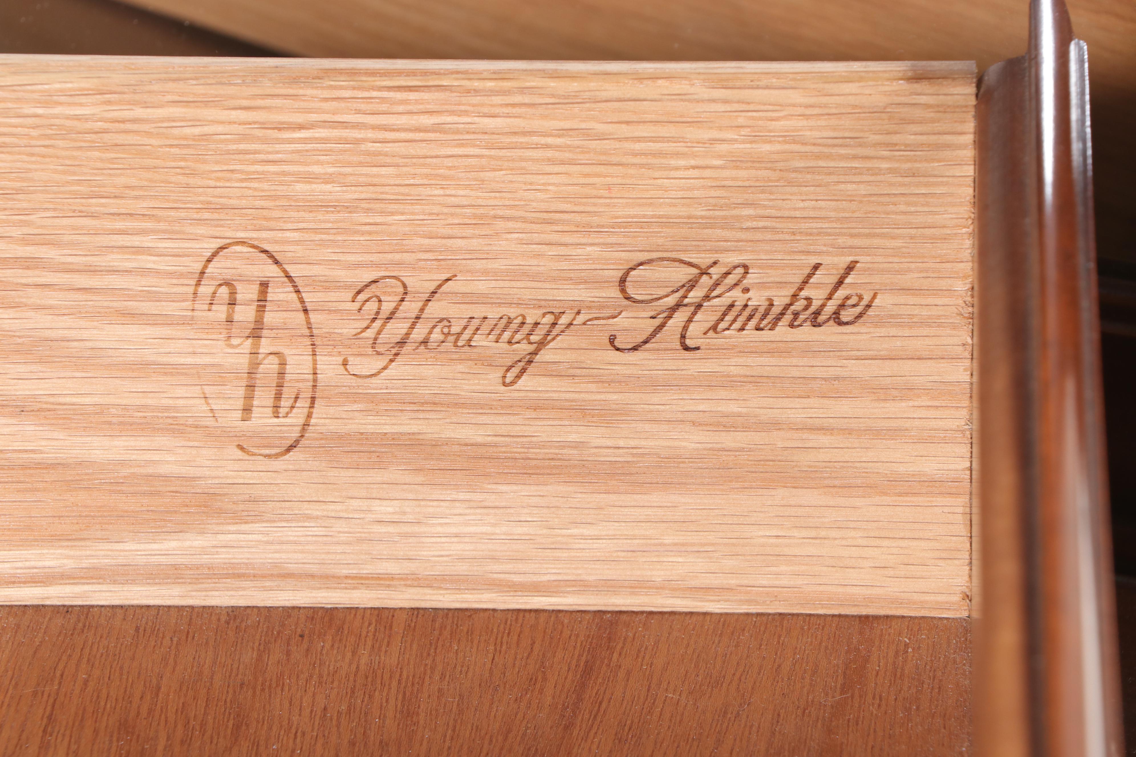 Young-Hinkle "Cherry House" Chippendale Style Cherrywood Nine-Drawer Dresser