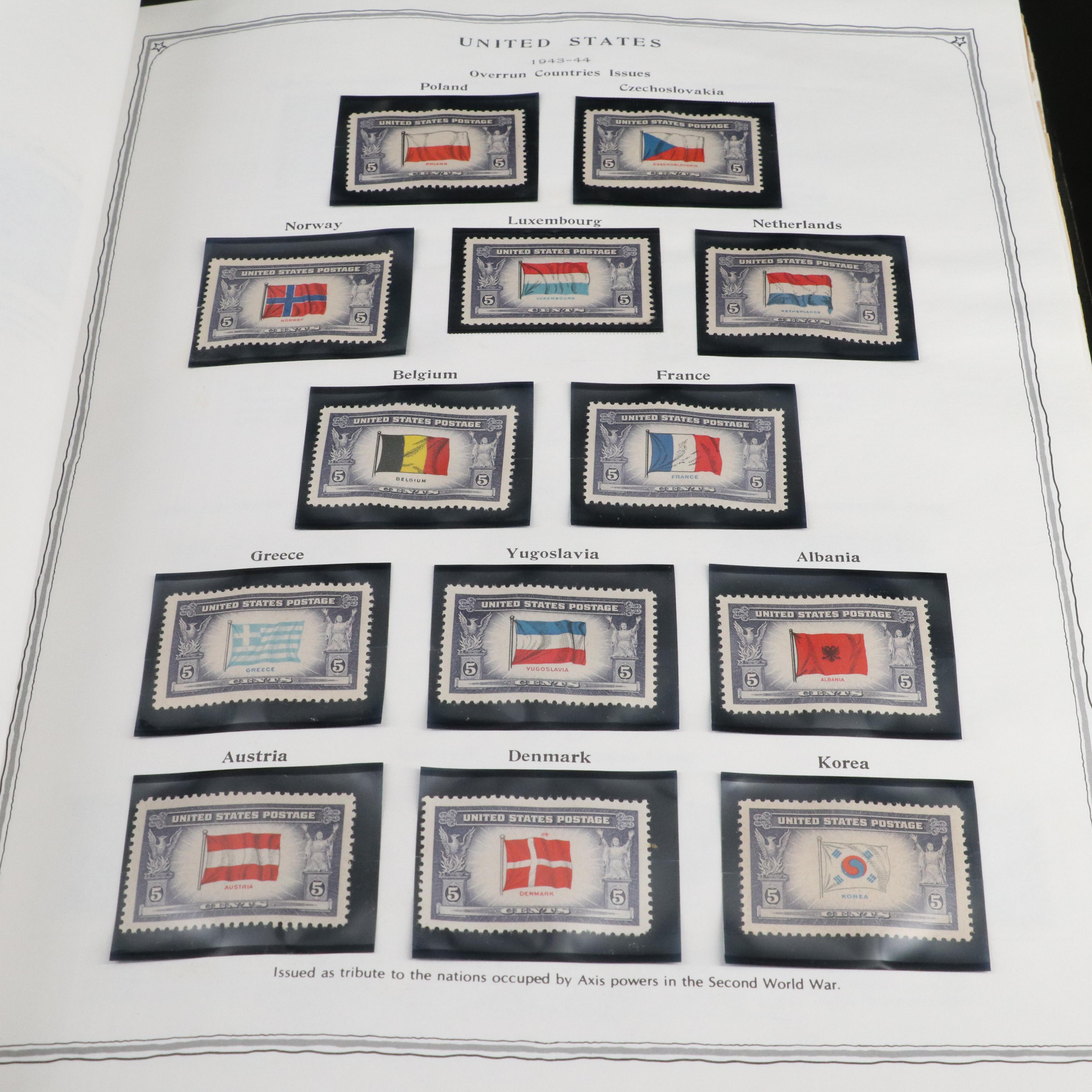 Scott Minuteman United States Postage Stamp Album, 1873 to 1990s