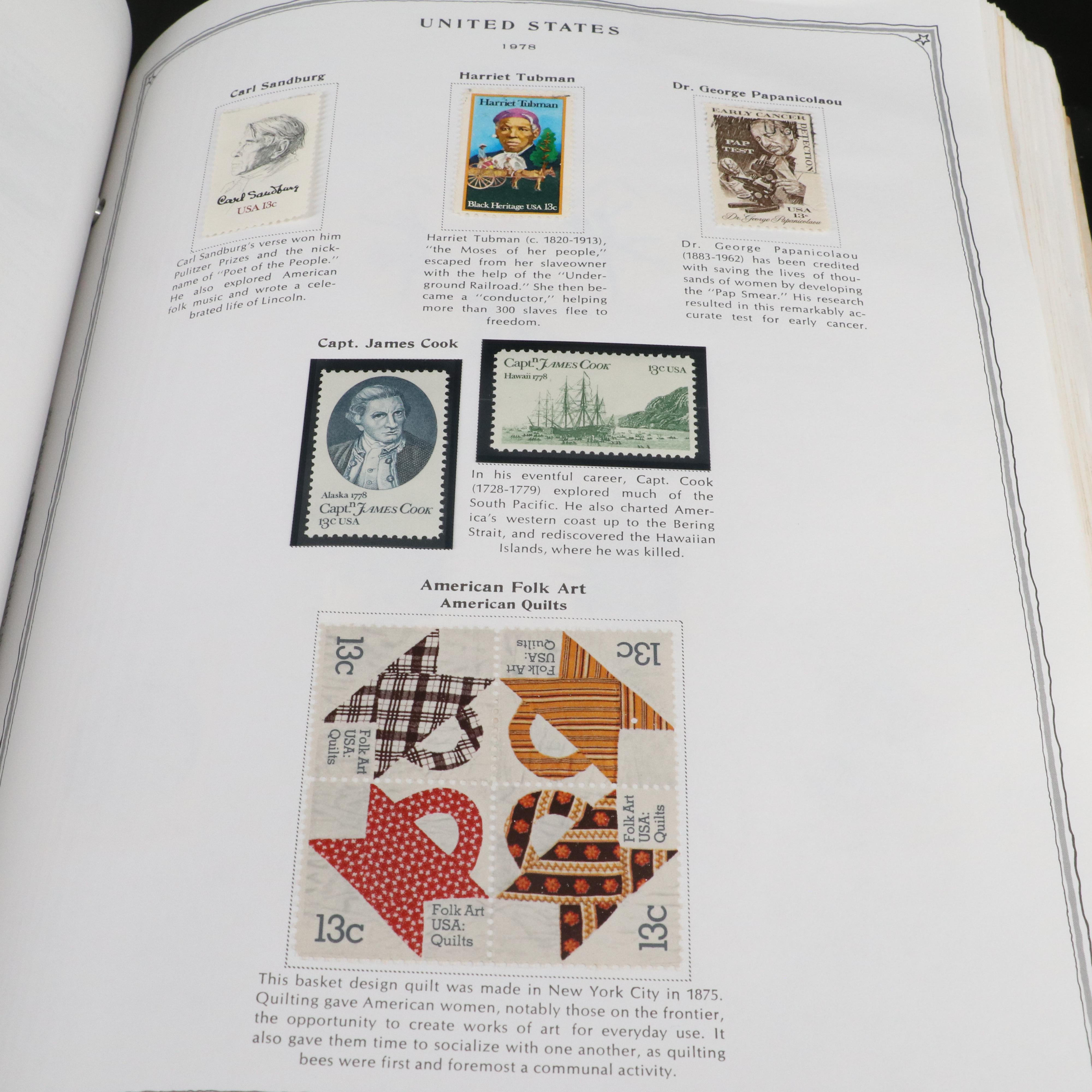 Scott Minuteman United States Postage Stamp Album, 1873 to 1990s