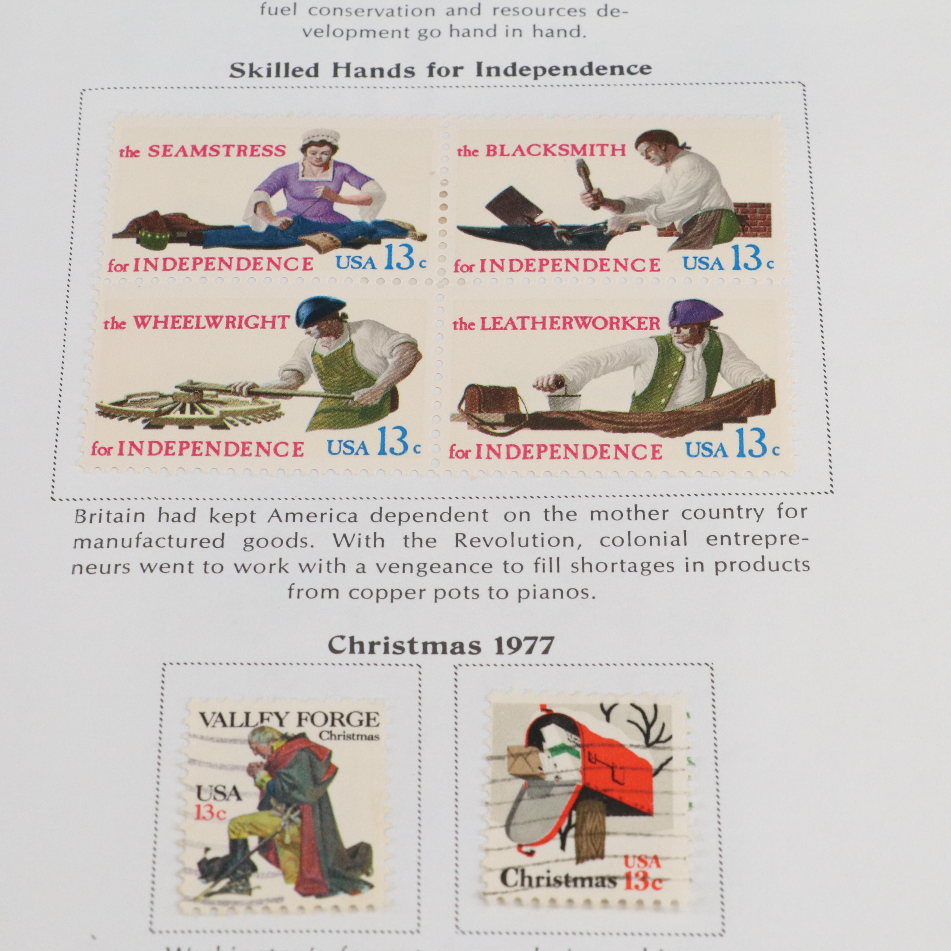 Scott Minuteman United States Postage Stamp Album, 1873 to 1990s