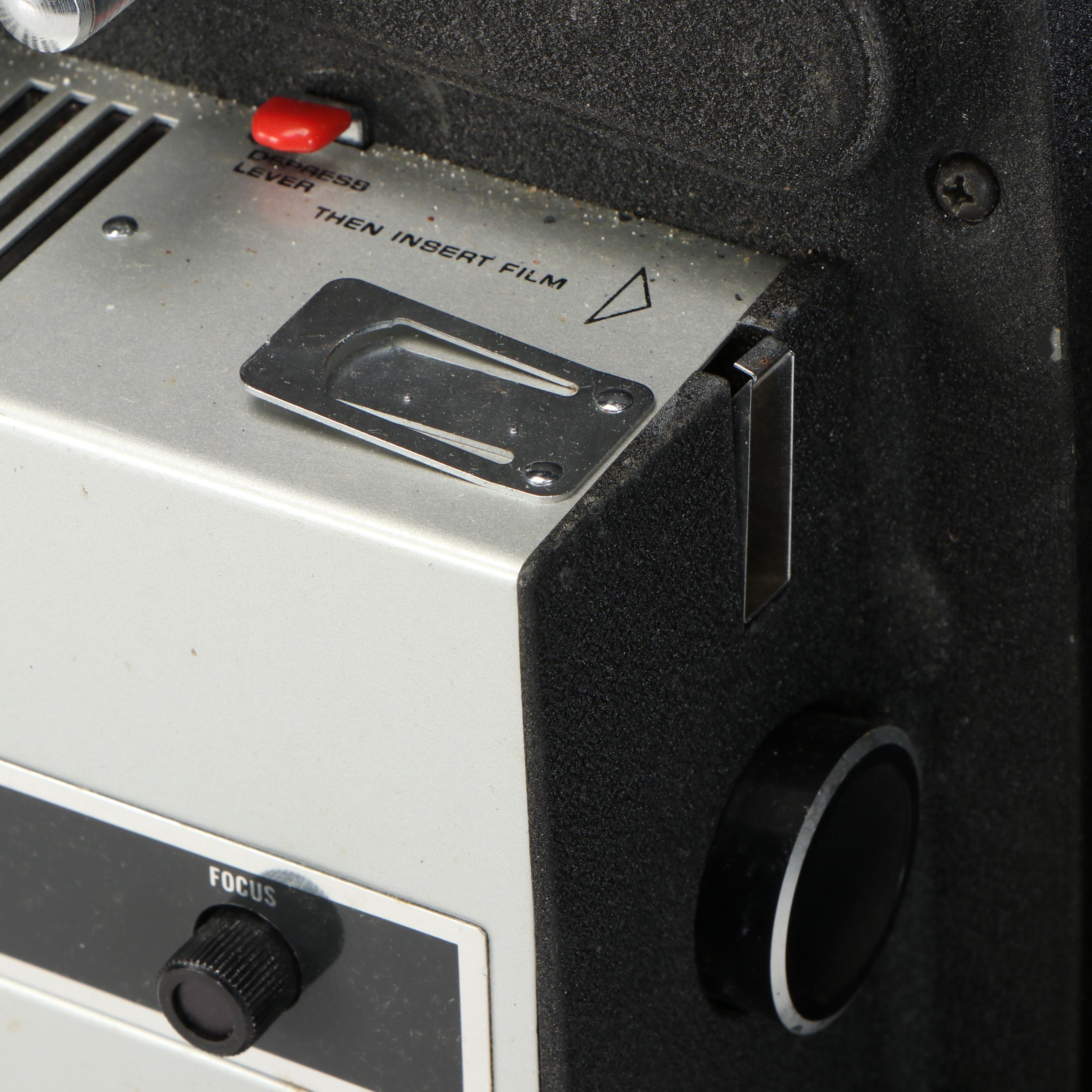 Keystone K-550 Super-8 with Kodak Kodascope Eight 70A Projector