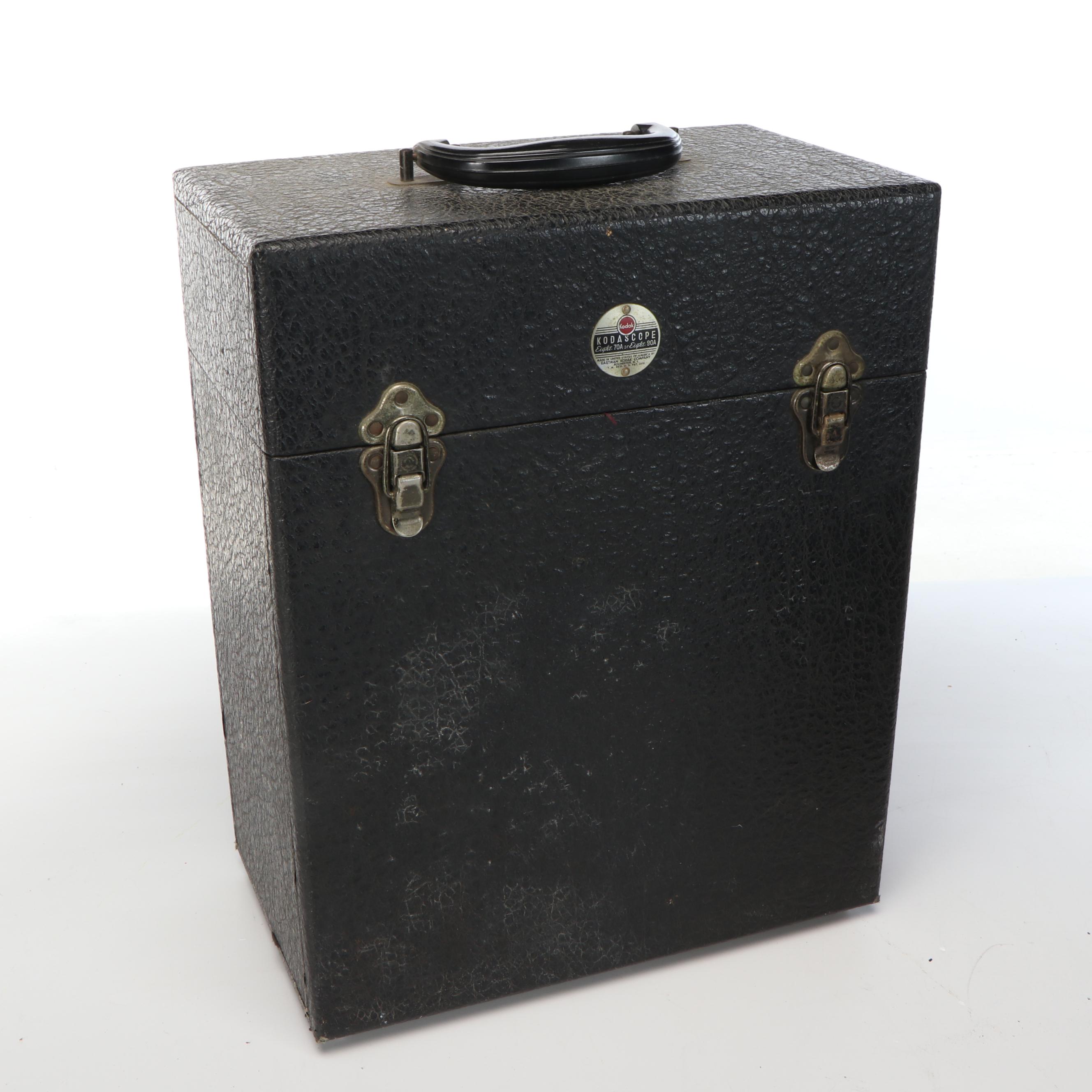 Keystone K-550 Super-8 with Kodak Kodascope Eight 70A Projector