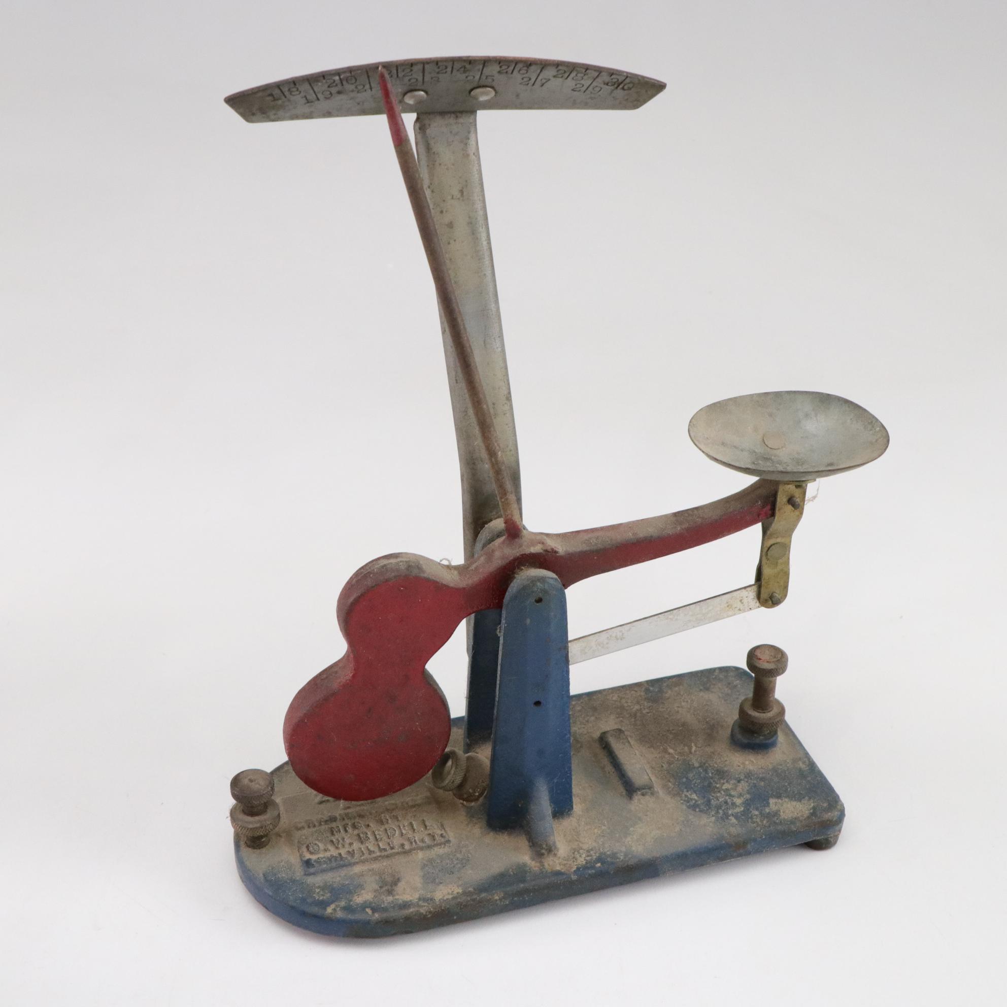 O.W. Bedell "Zenith" Egg Grading Scale and Other Kitchen Tools and Milk Bottles