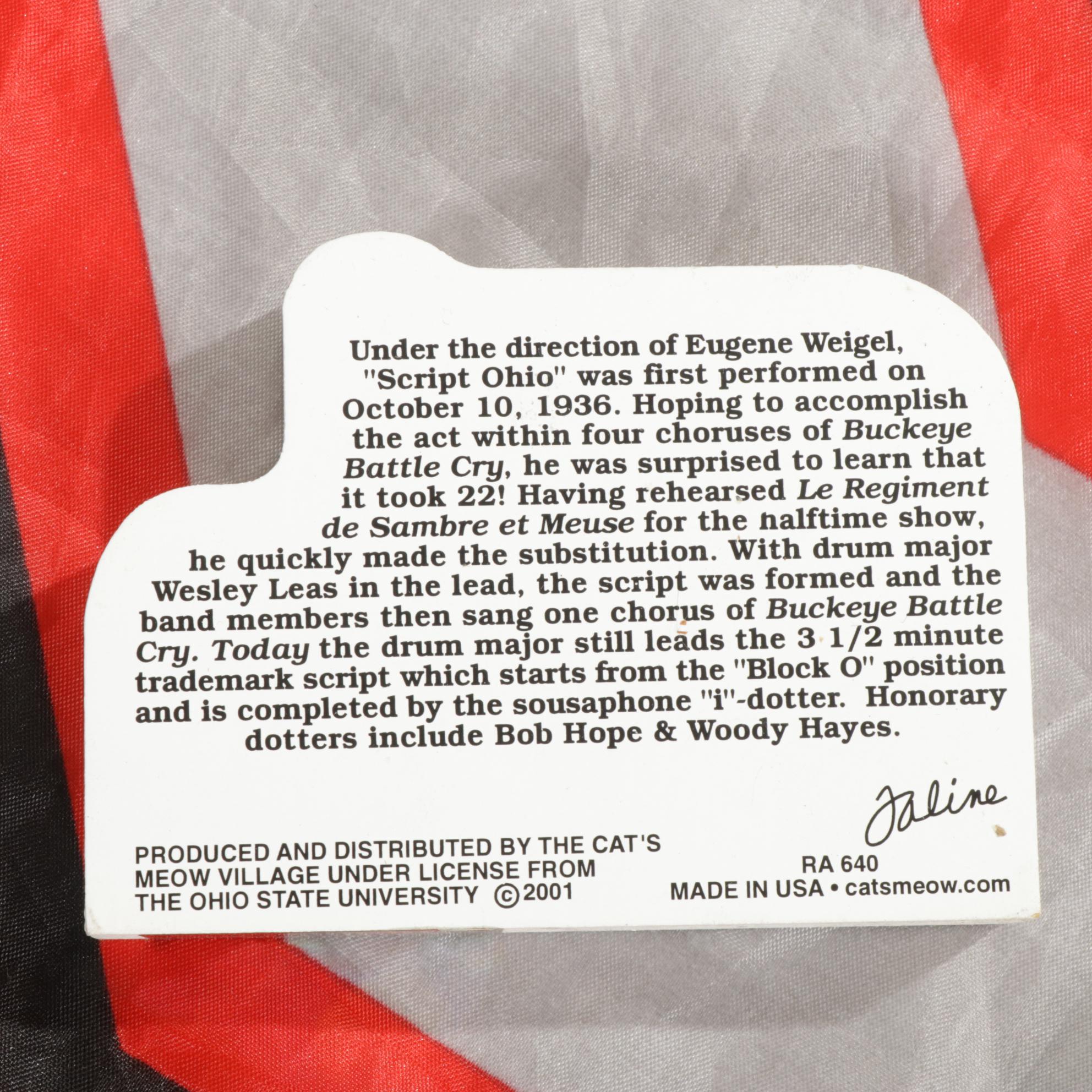 OSU Metal Letters and More Ohio State Football Decor