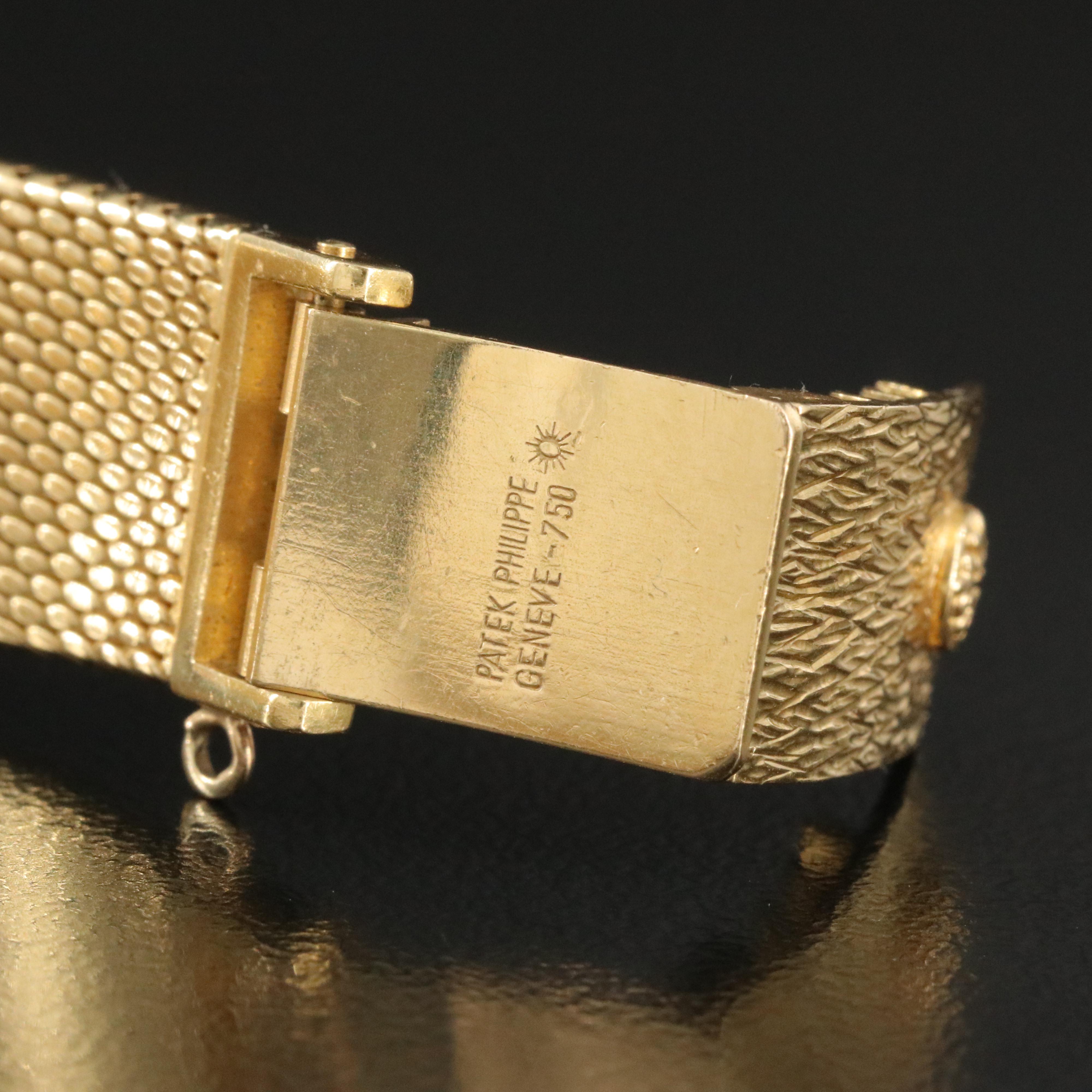 Patek Philippe ref. 3394/1 18K Gold 1.48 CTW Diamond Dress Watch