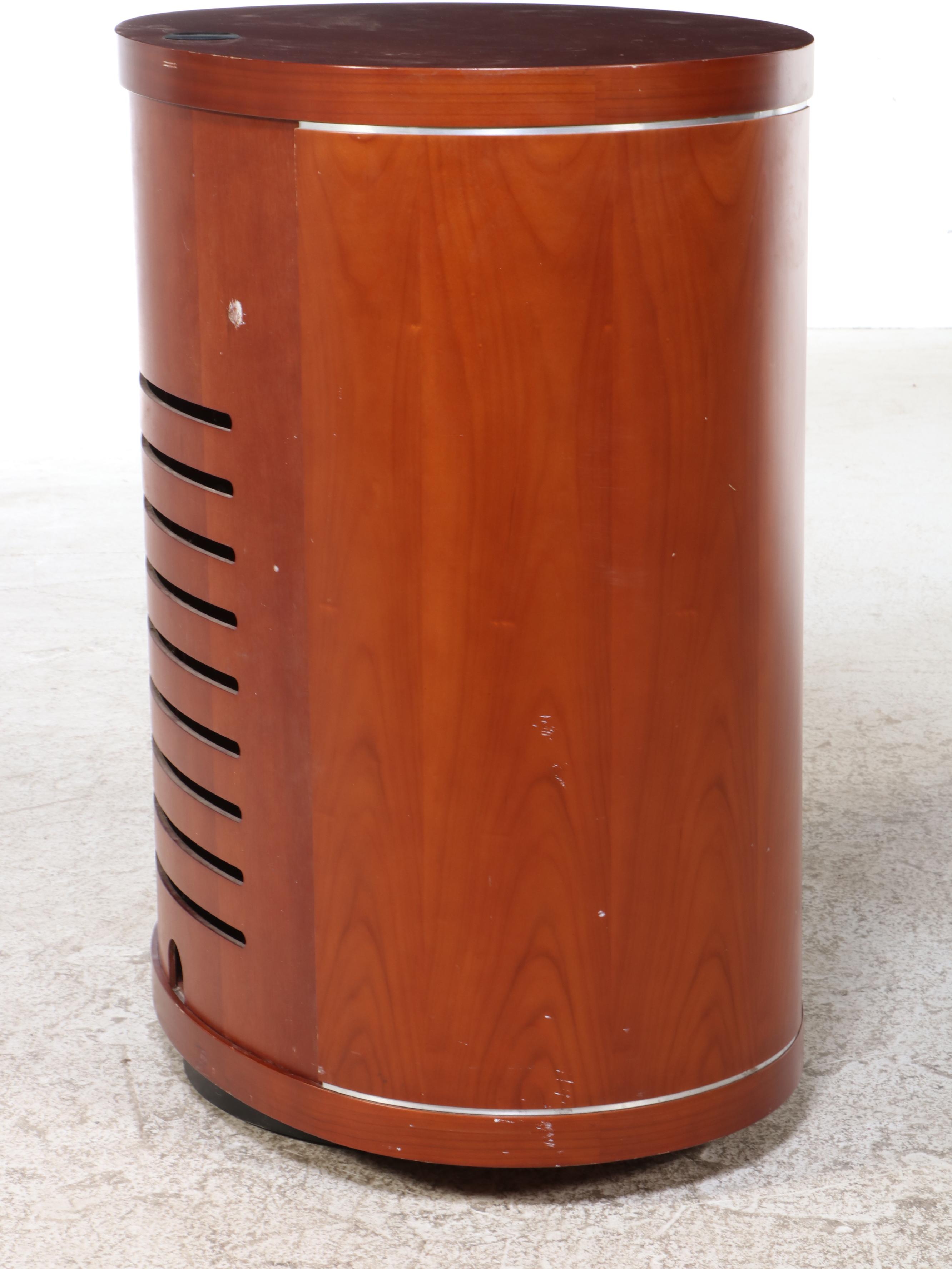 BDI by Lisa Laura Contemporary Cherry Finish Media Cabinet