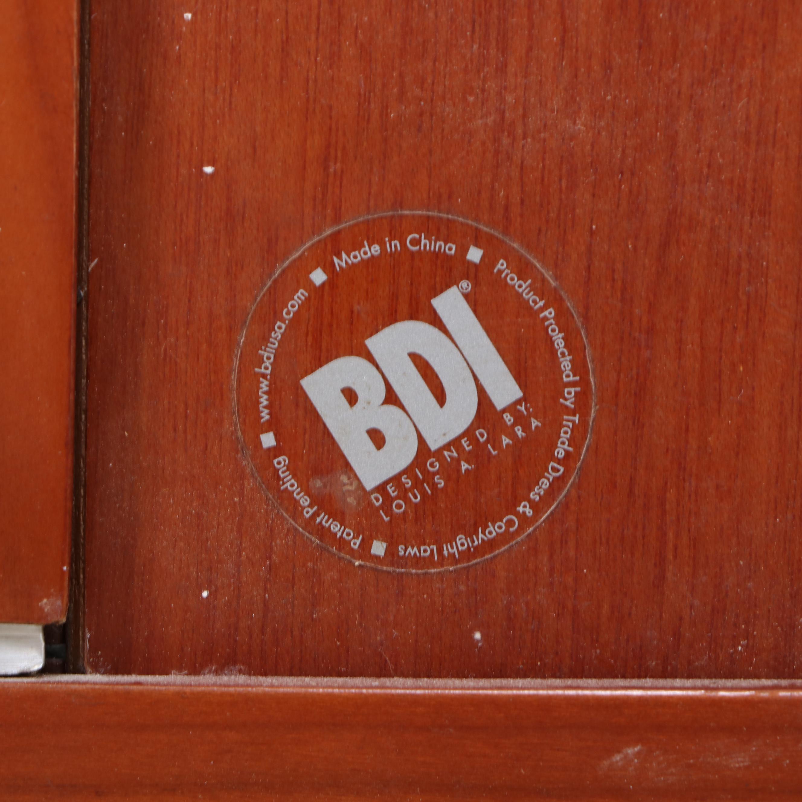 BDI by Lisa Laura Contemporary Cherry Finish Media Cabinet