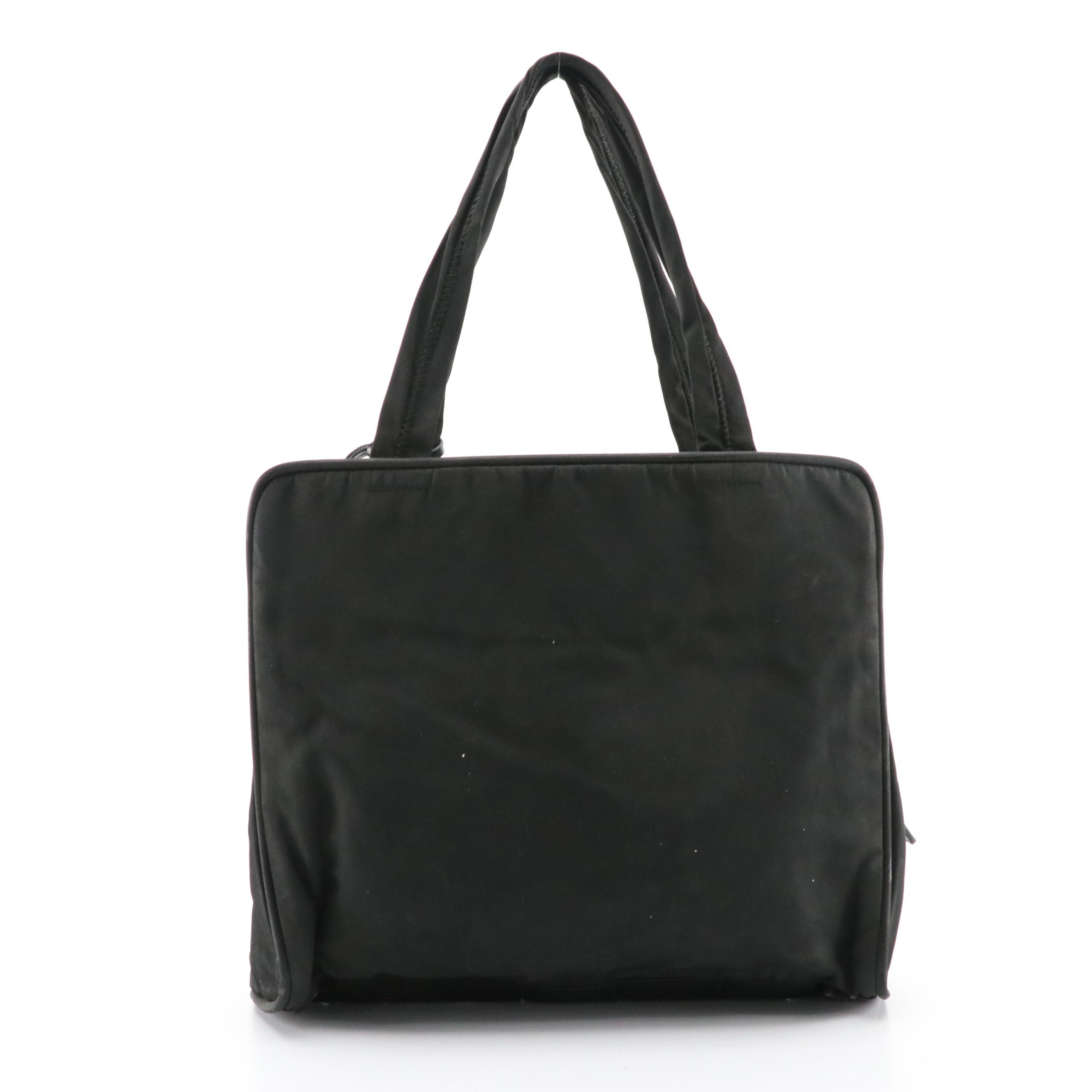 Prada Handbag in Black Tessuto Nylon