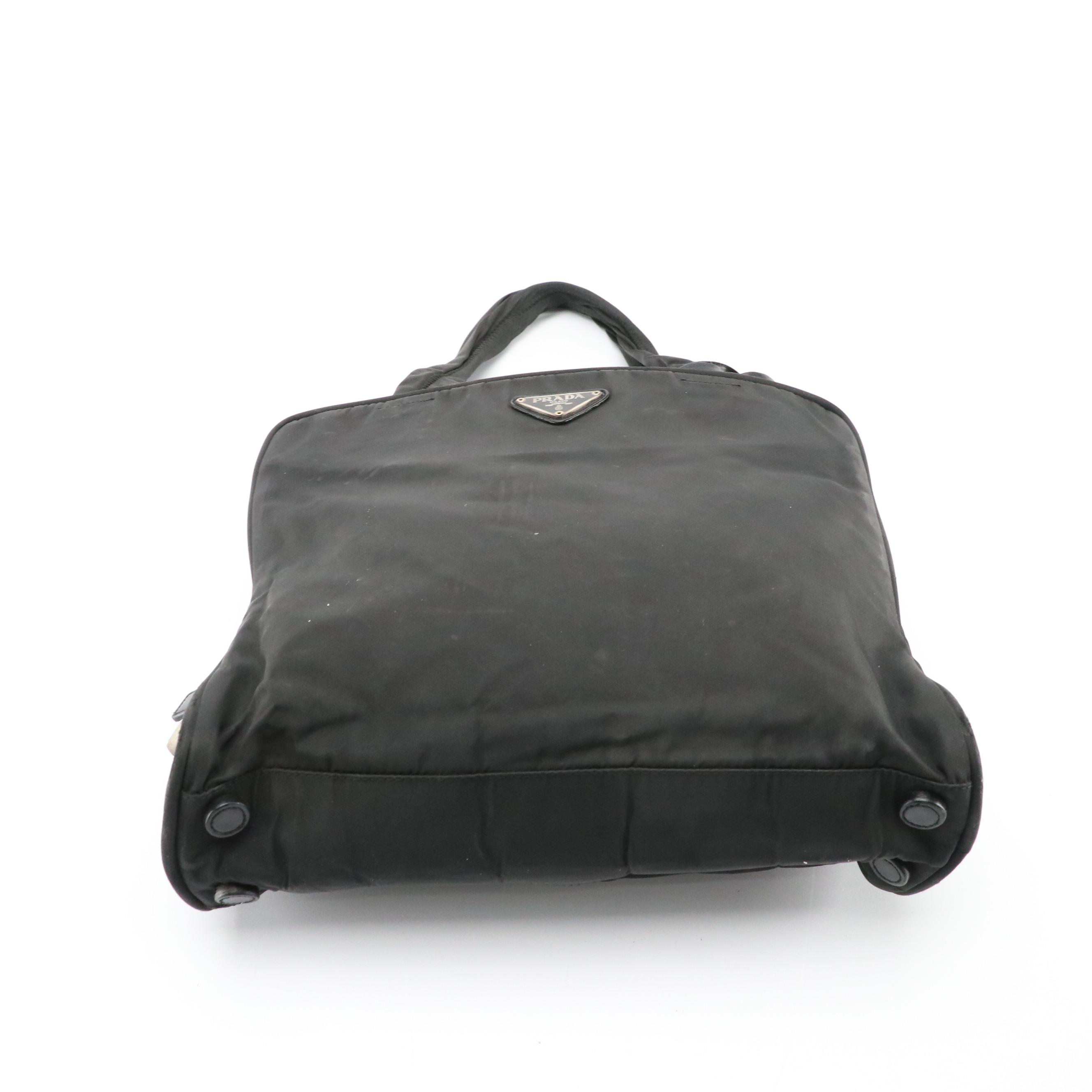 Prada Handbag in Black Tessuto Nylon