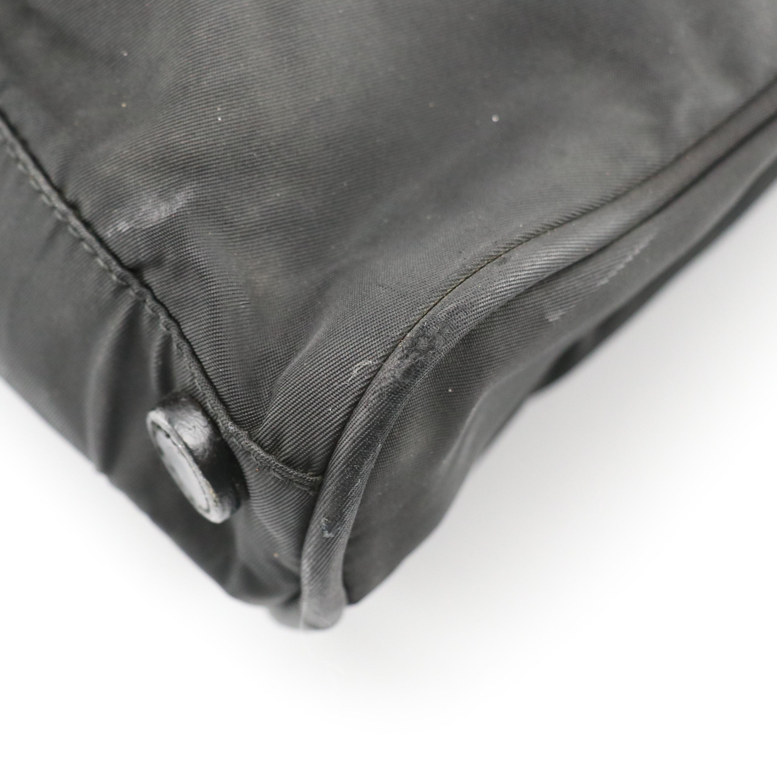 Prada Handbag in Black Tessuto Nylon