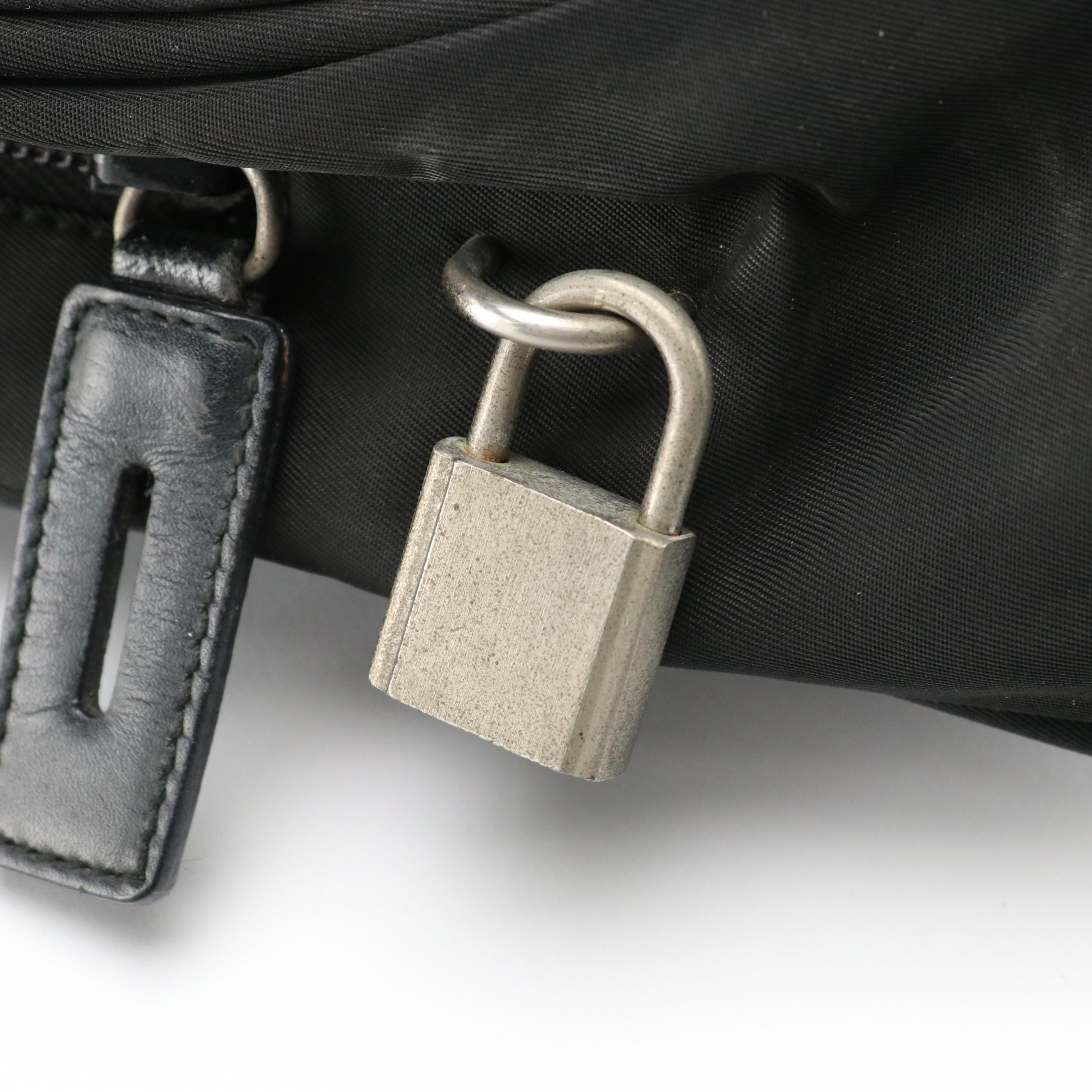 Prada Handbag in Black Tessuto Nylon