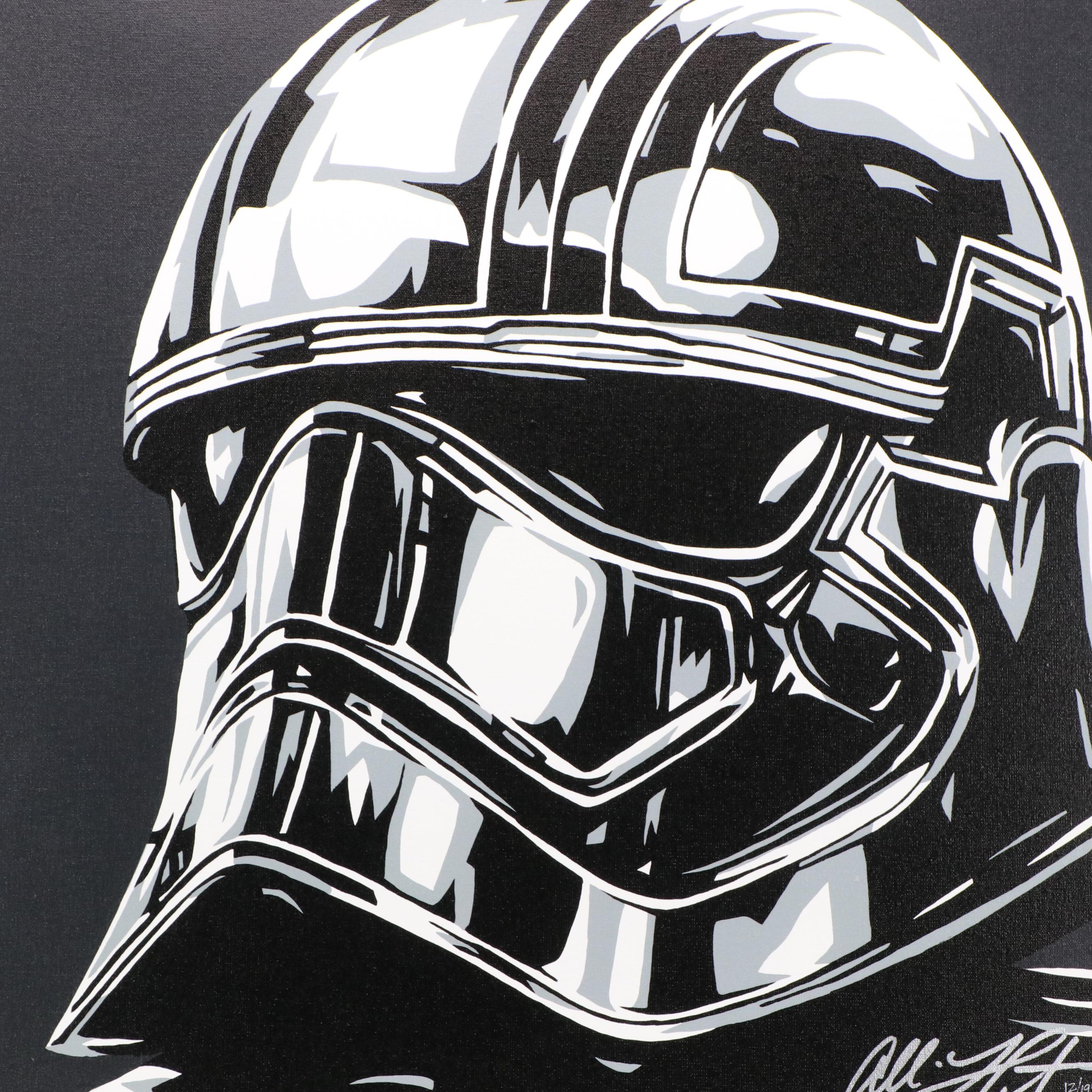 Allison Lefcort Star Wars Giclée "Captain Phasma," 21st Century