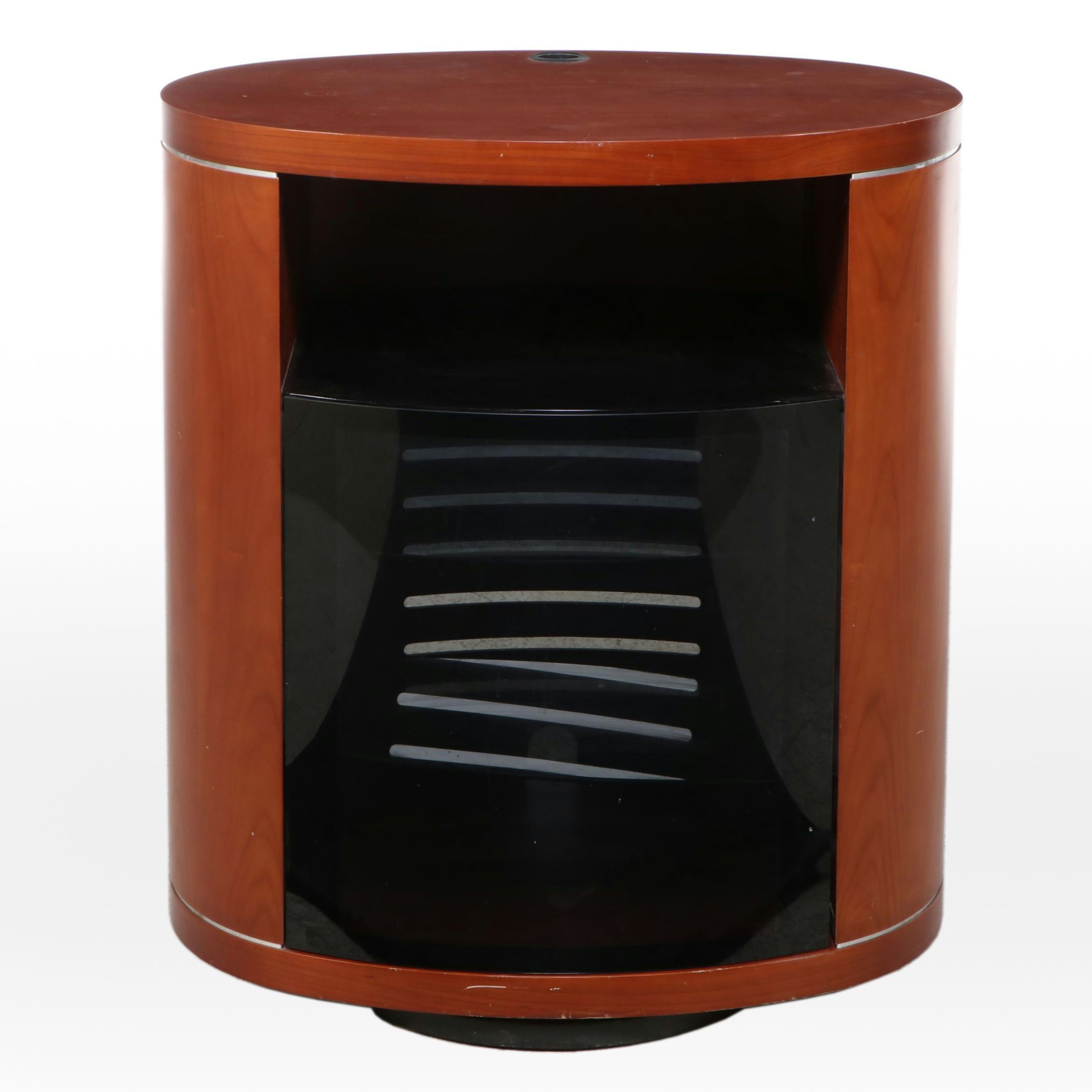 BDI by Lisa Laura Contemporary Cherry Finish Media Cabinet